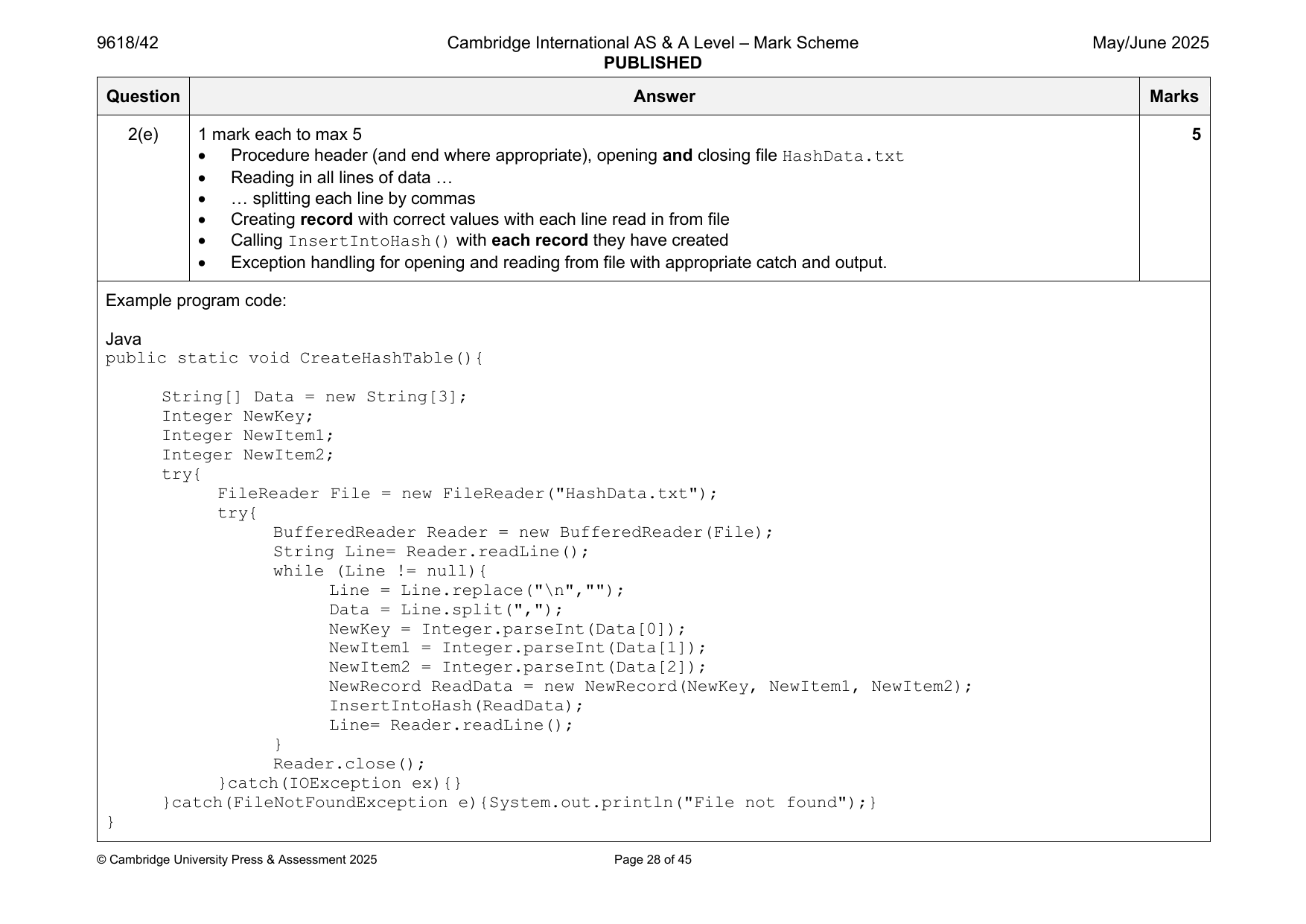 9618-2025-mj-42-q02 official mark scheme page