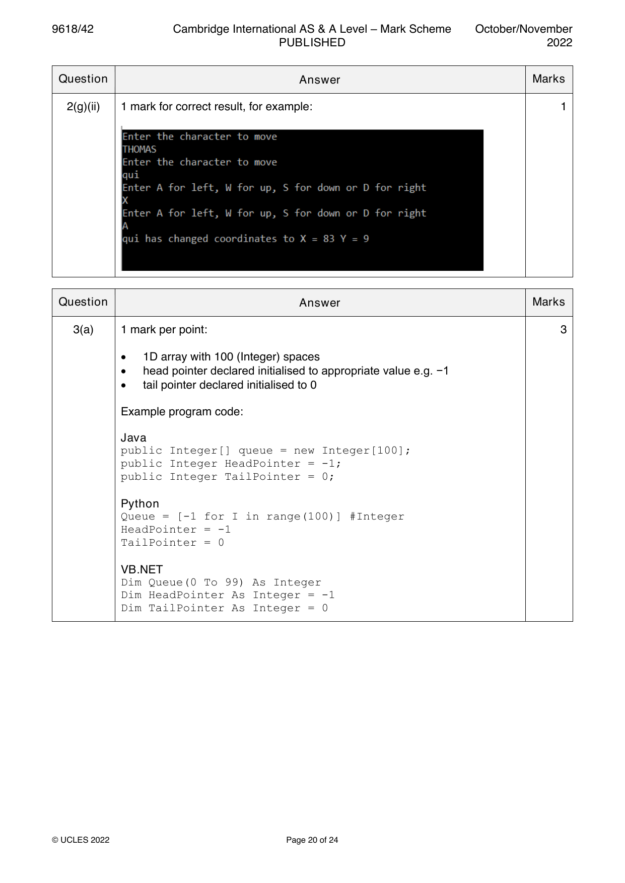 9618-2022-on-42-q02 official mark scheme page