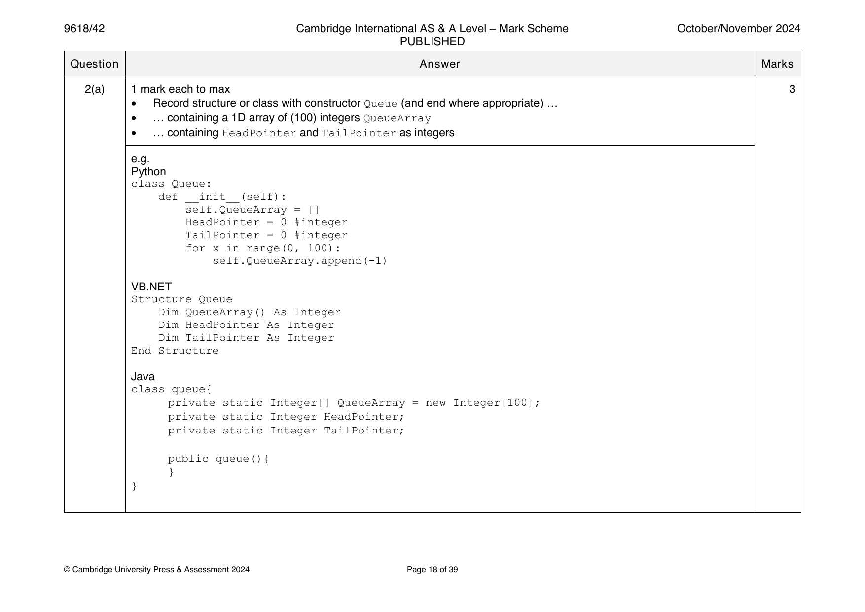 9618-2024-on-42-q02 official mark scheme page