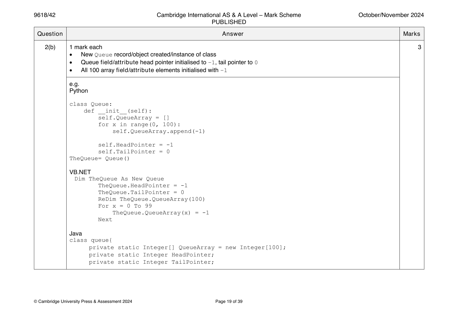 9618-2024-on-42-q02 official mark scheme page