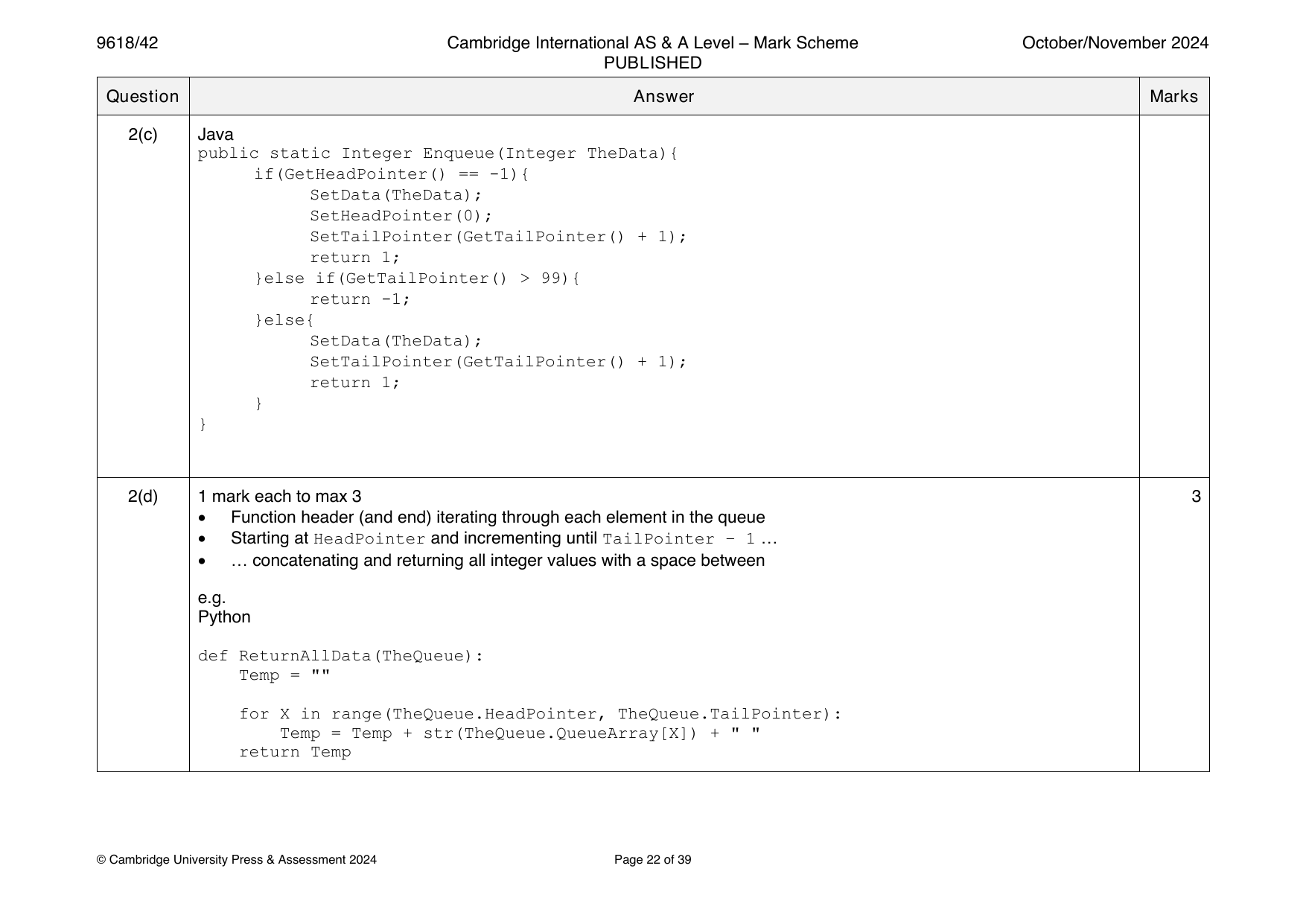 9618-2024-on-42-q02 official mark scheme page