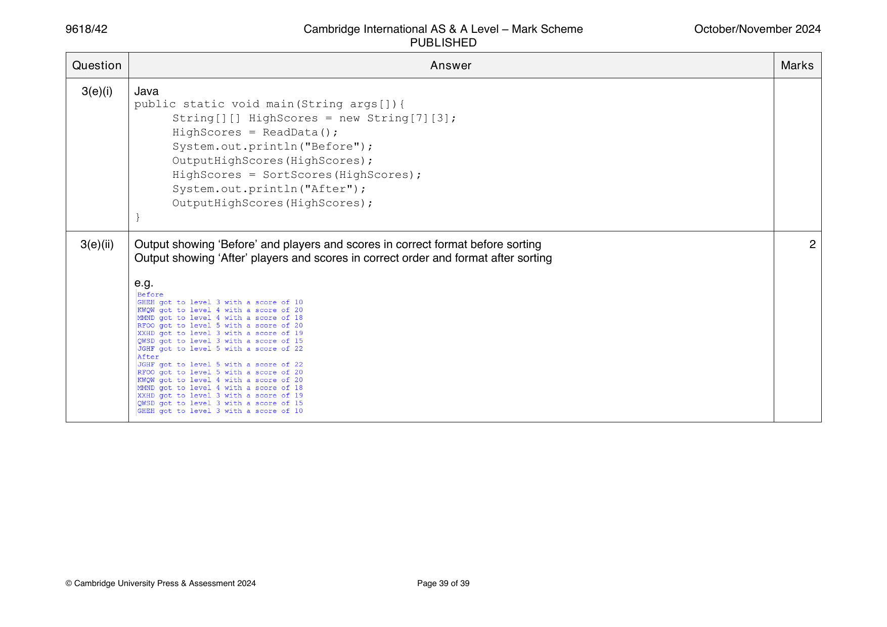 9618-2024-on-42-q03 official mark scheme page