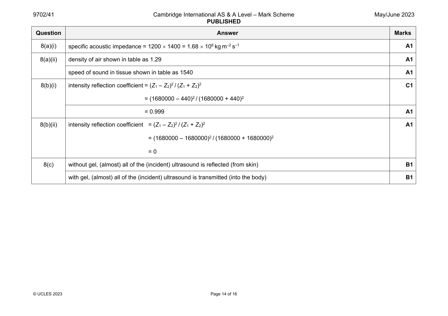 9702-2023-mj-41-q08 official mark scheme page