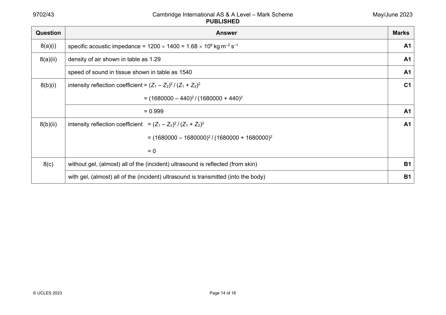 9702-2023-mj-43-q08 official mark scheme page