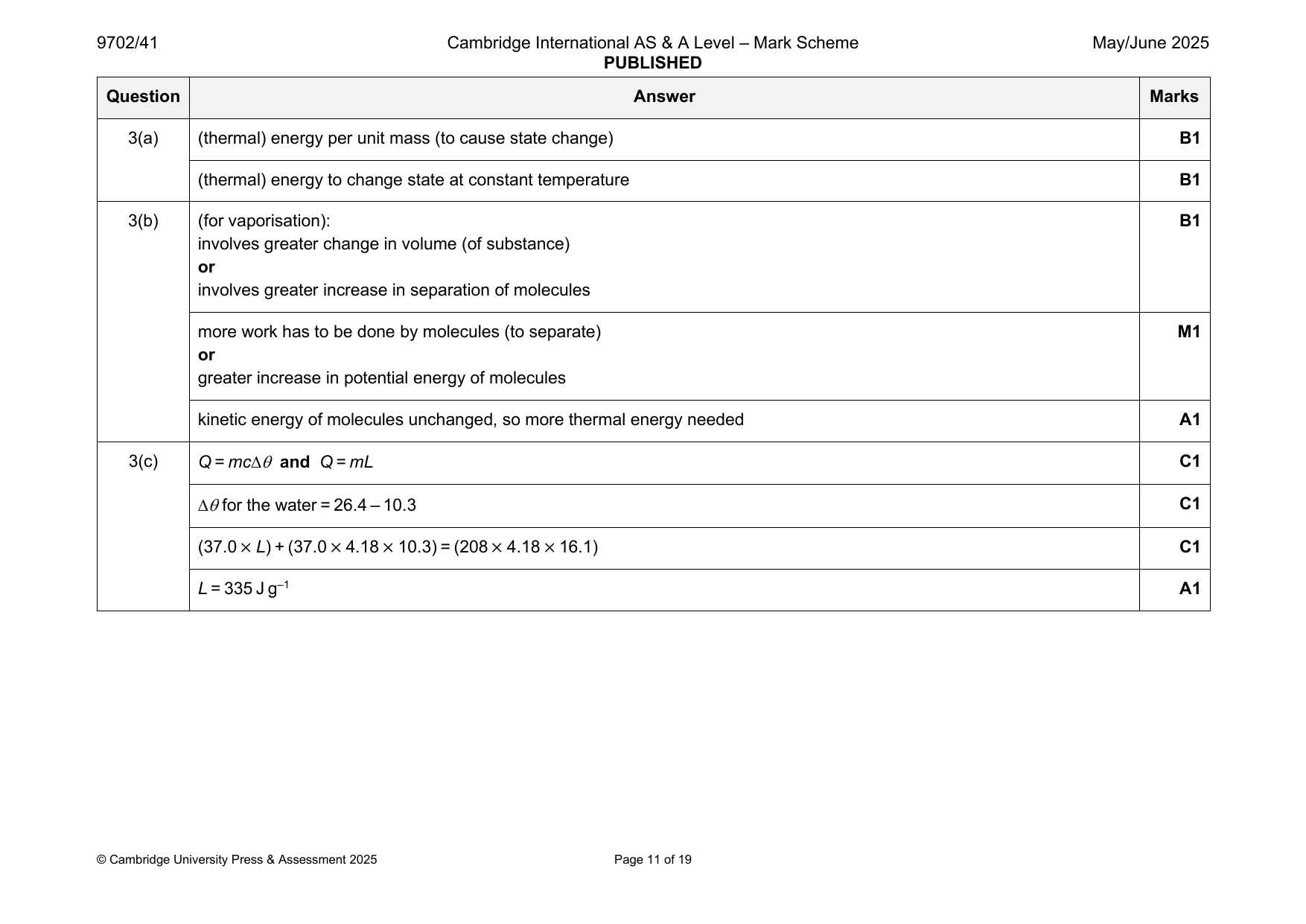 9702-2025-mj-41-q03 official mark scheme page