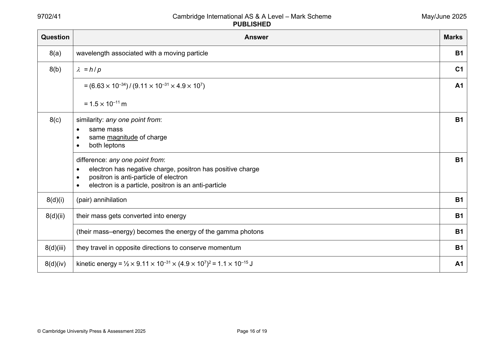 9702-2025-mj-41-q08 official mark scheme page