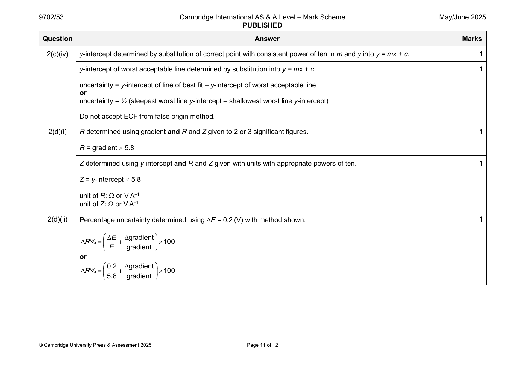 9702-2025-mj-53-q02 official mark scheme page
