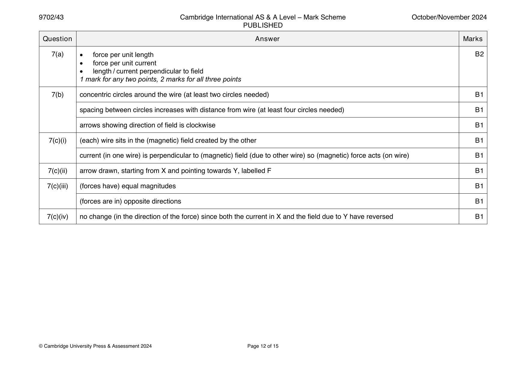 9702-2024-on-43-q07 official mark scheme page