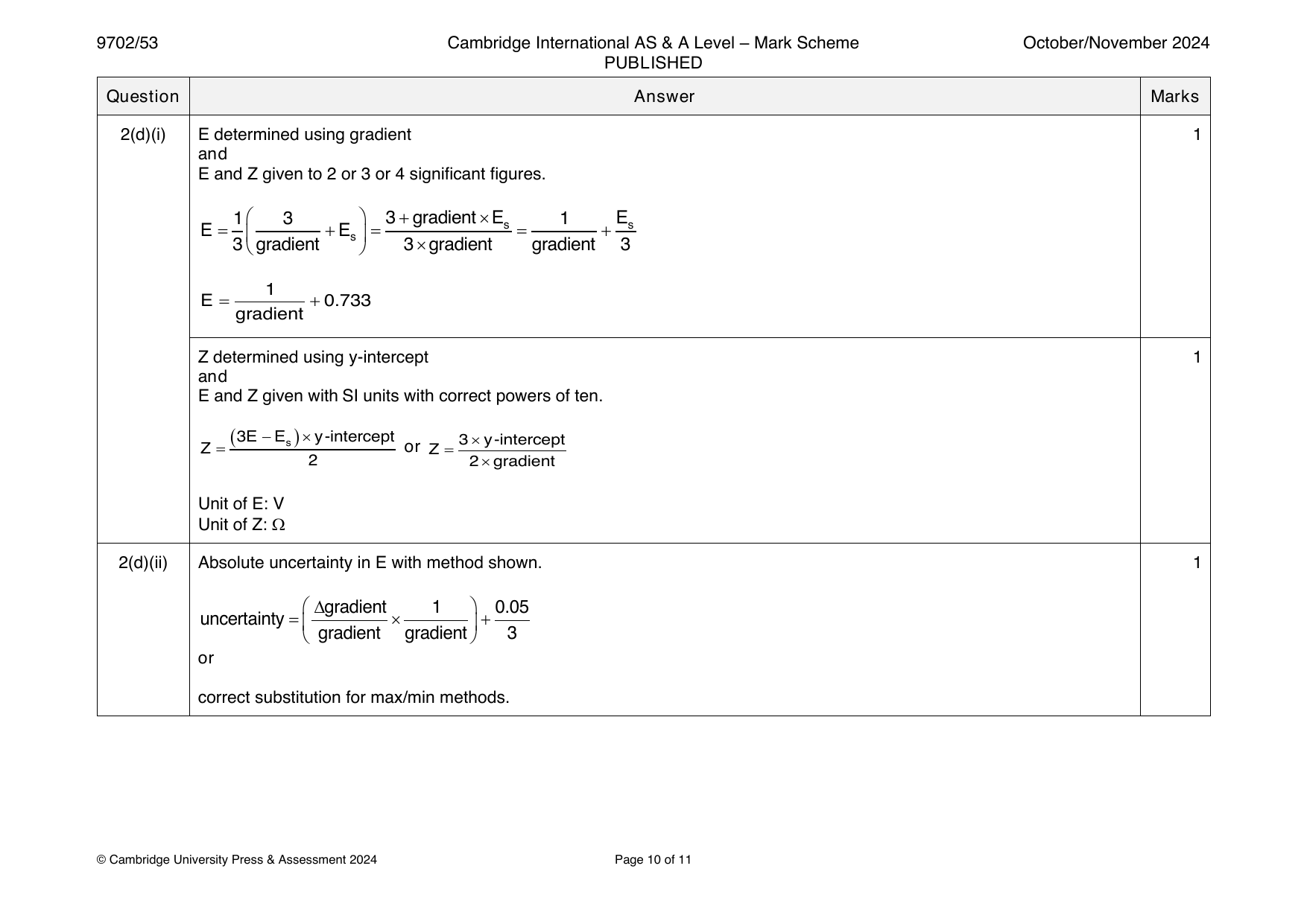 9702-2024-on-53-q02 official mark scheme page