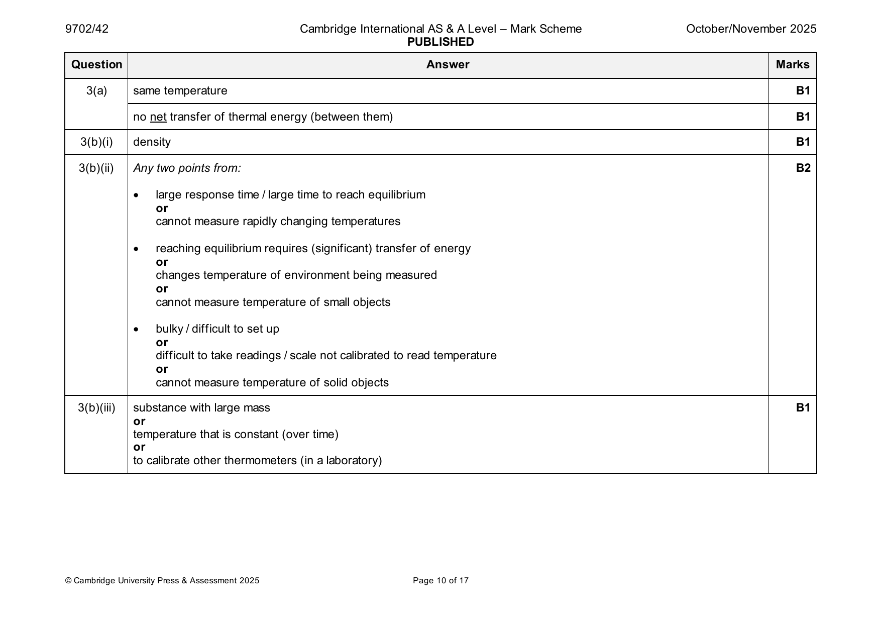 9702-2025-on-42-q03 official mark scheme page