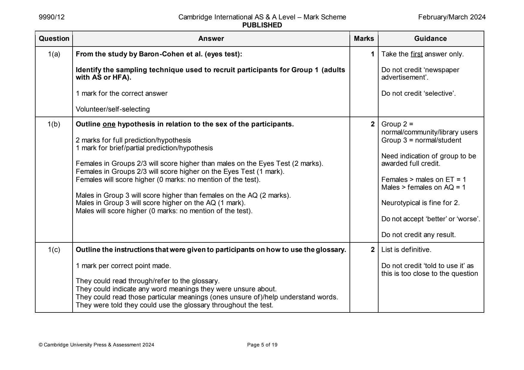 9990-2024-m-12-q01 official mark scheme page