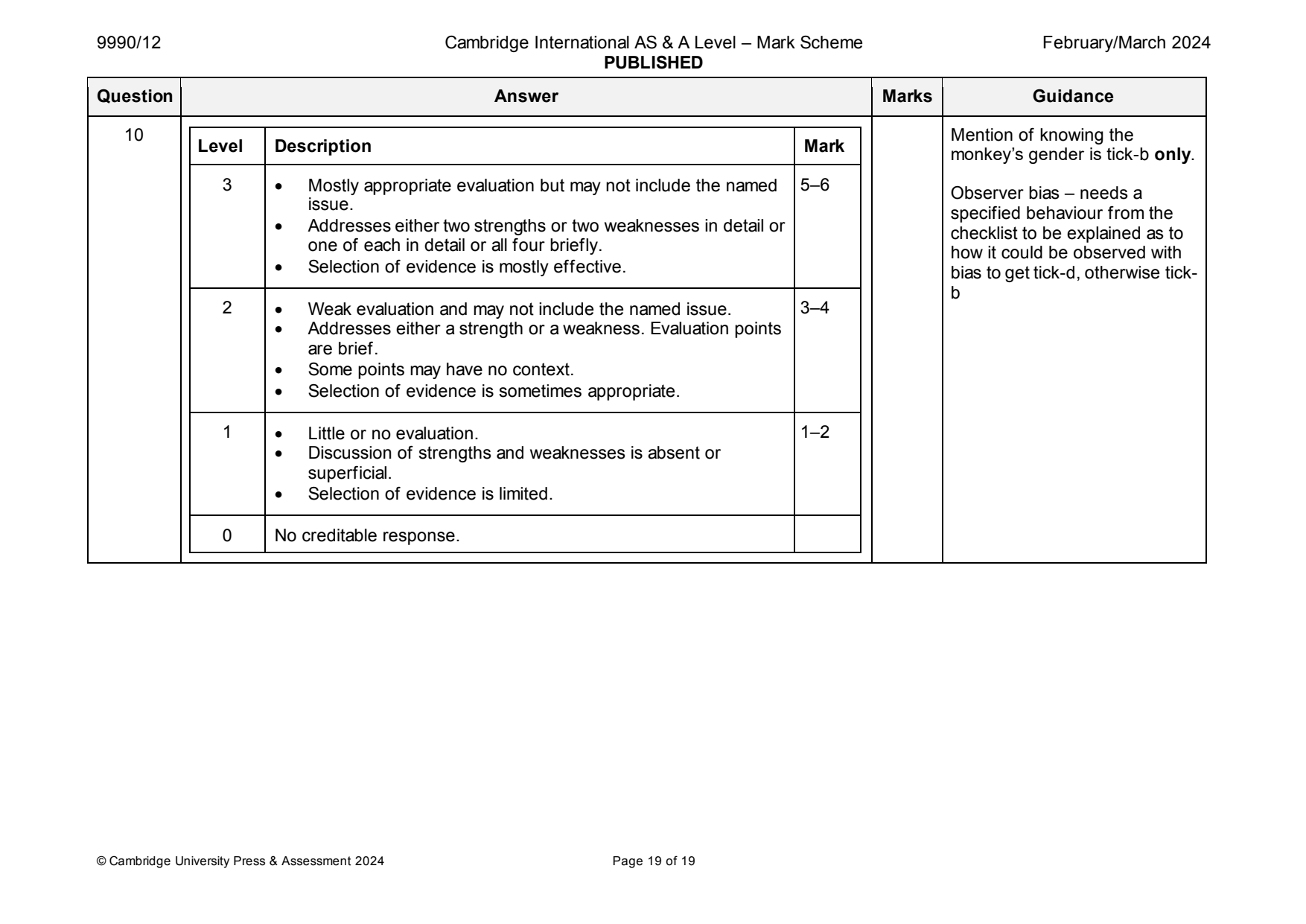 9990-2024-m-12-q10 official mark scheme page