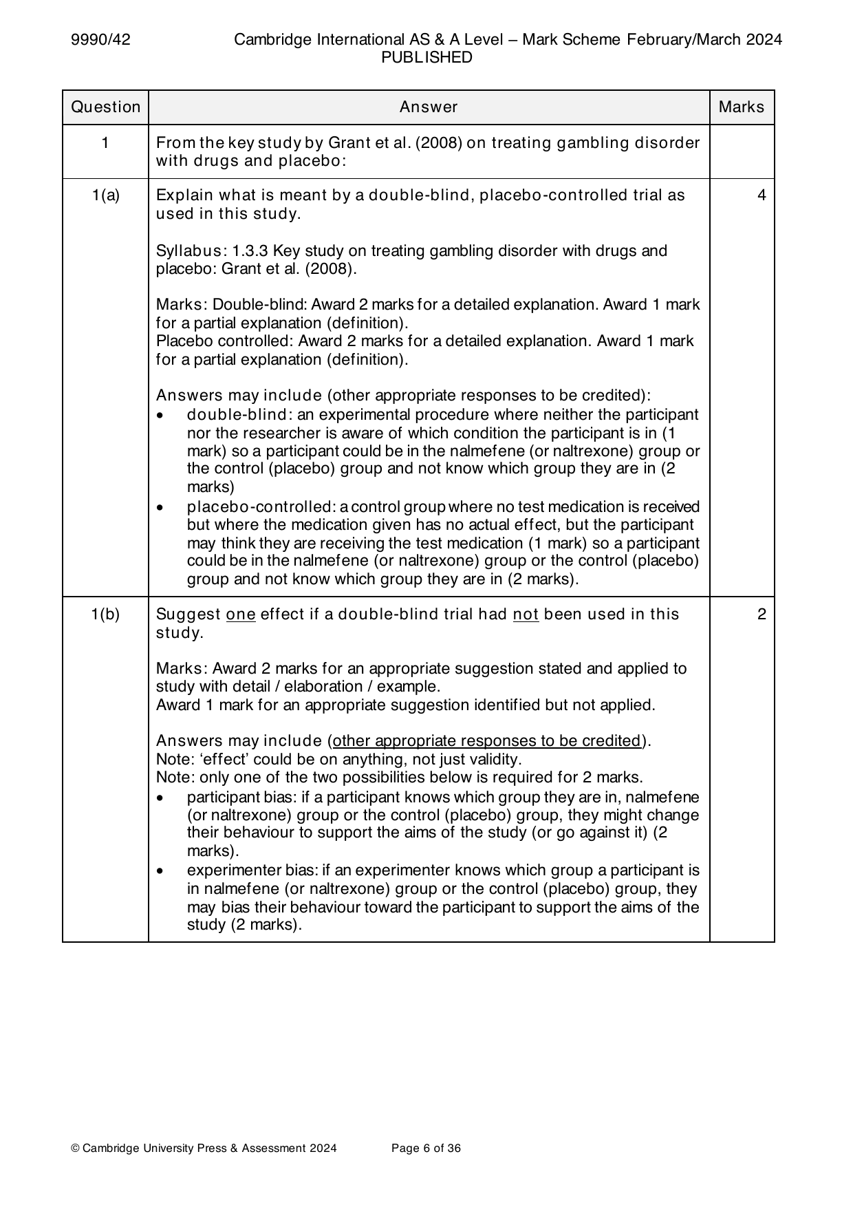 9990-2024-m-42-q01 official mark scheme page