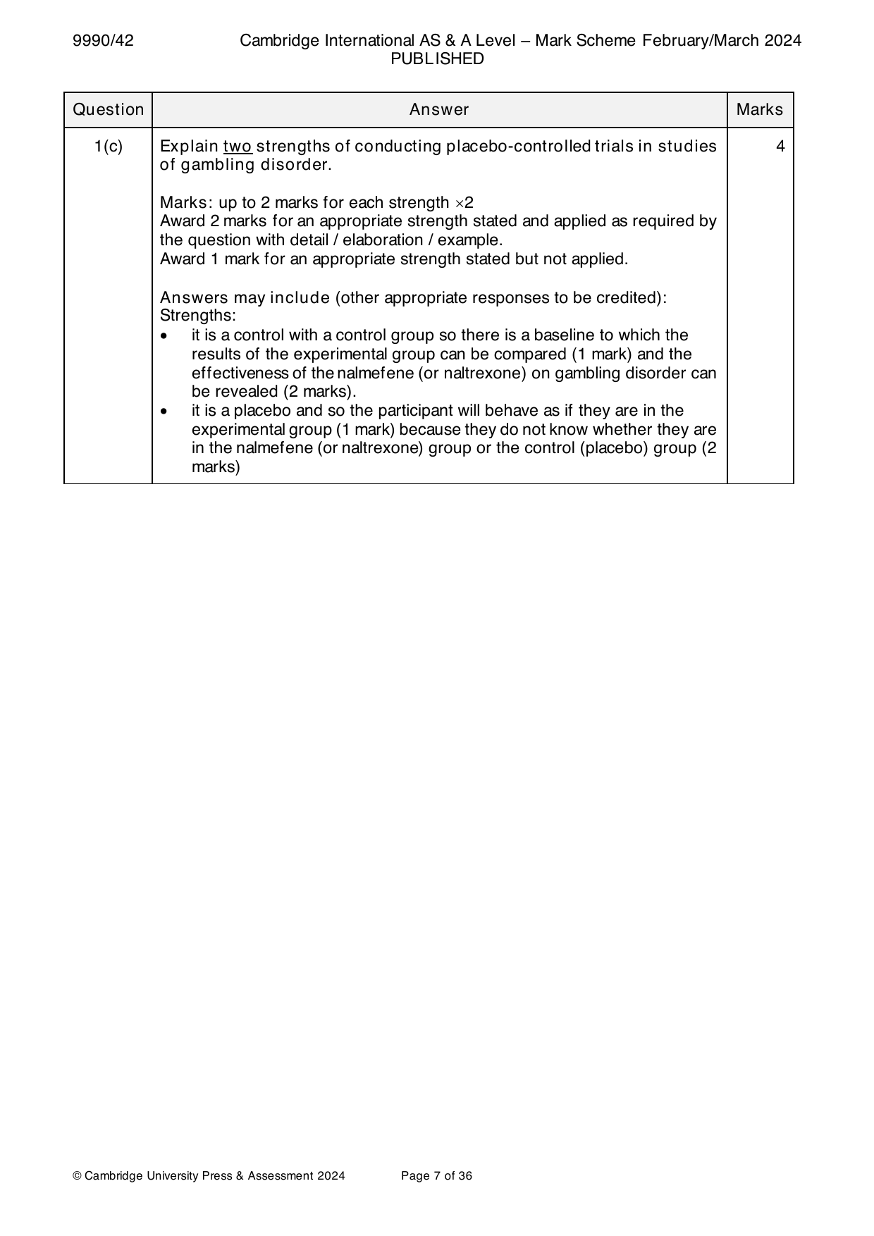 9990-2024-m-42-q01 official mark scheme page