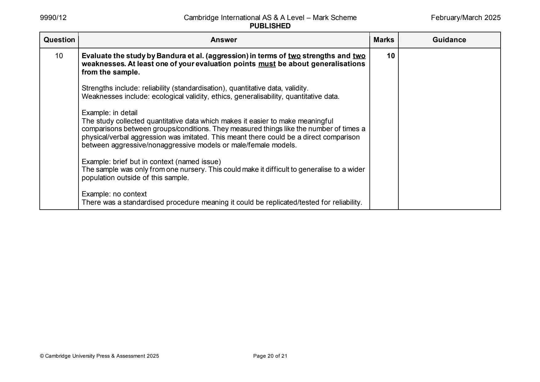 9990-2025-m-12-q10 official mark scheme page
