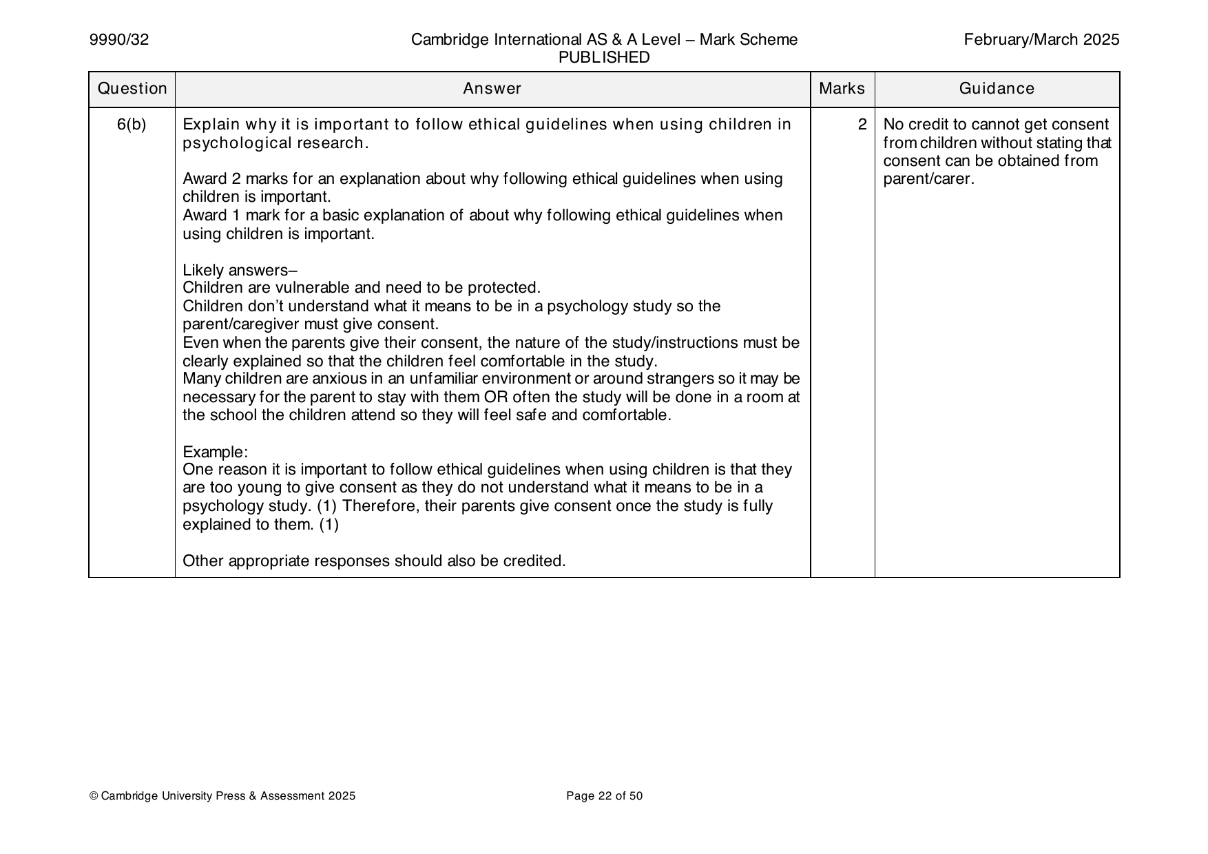 9990-2025-m-32-q06 official mark scheme page