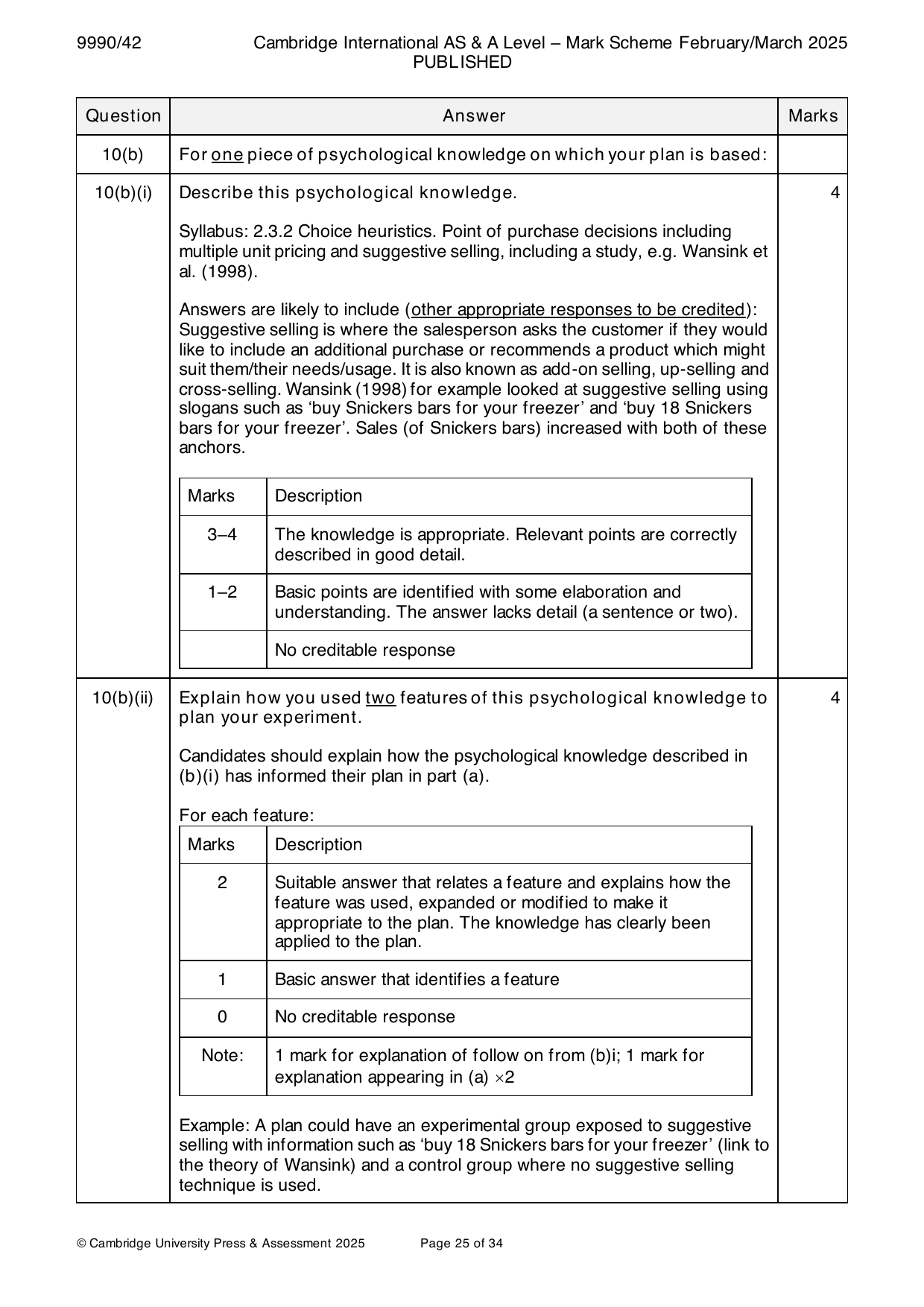 9990-2025-m-42-q10 official mark scheme page
