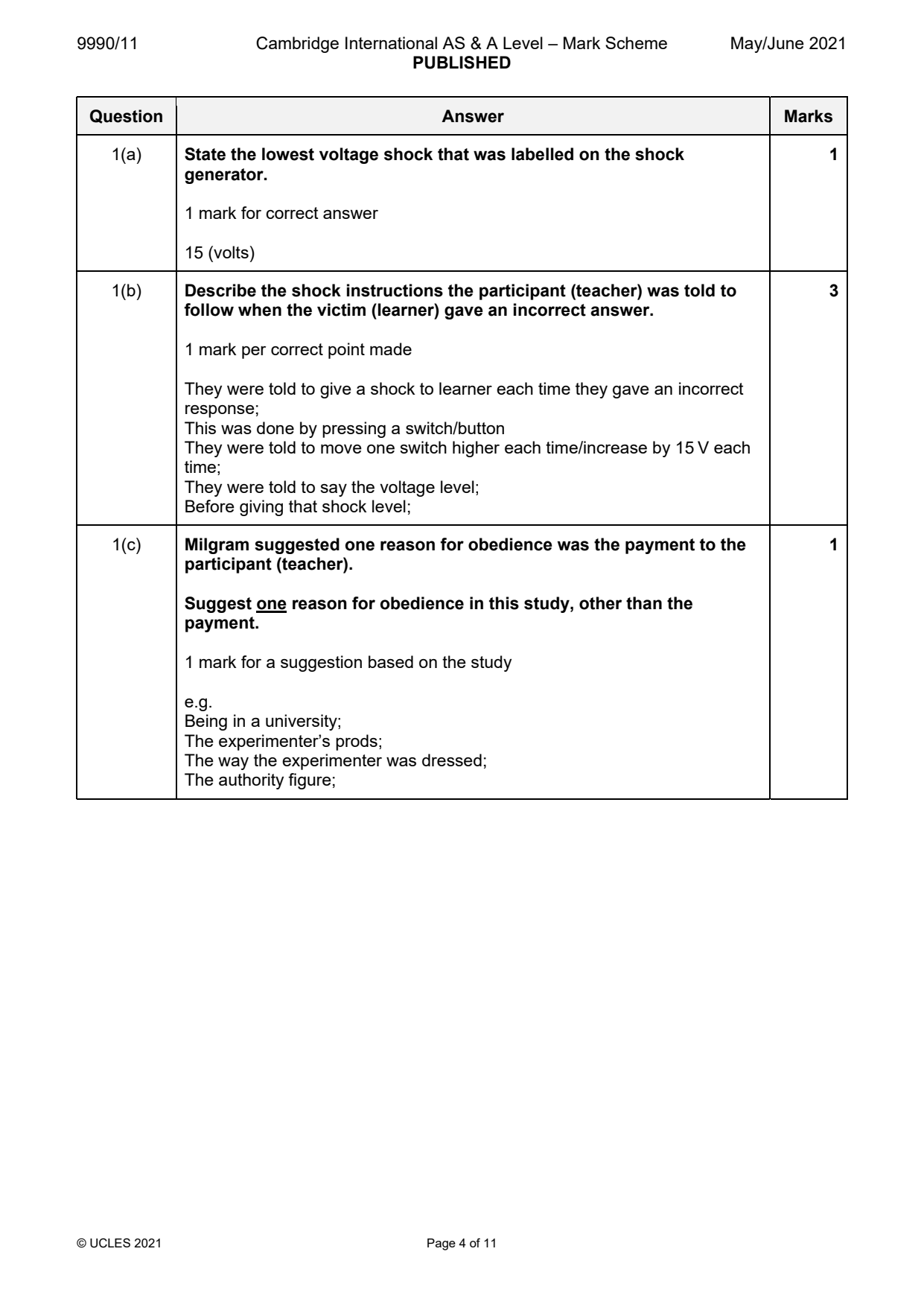 9990-2021-mj-11-q01 official mark scheme page