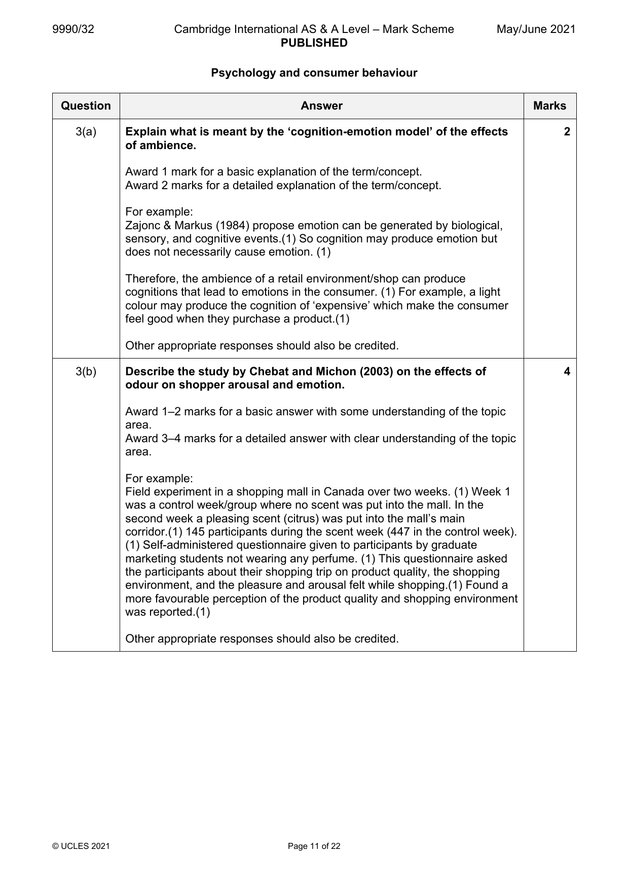 9990-2021-mj-32-q03 official mark scheme page