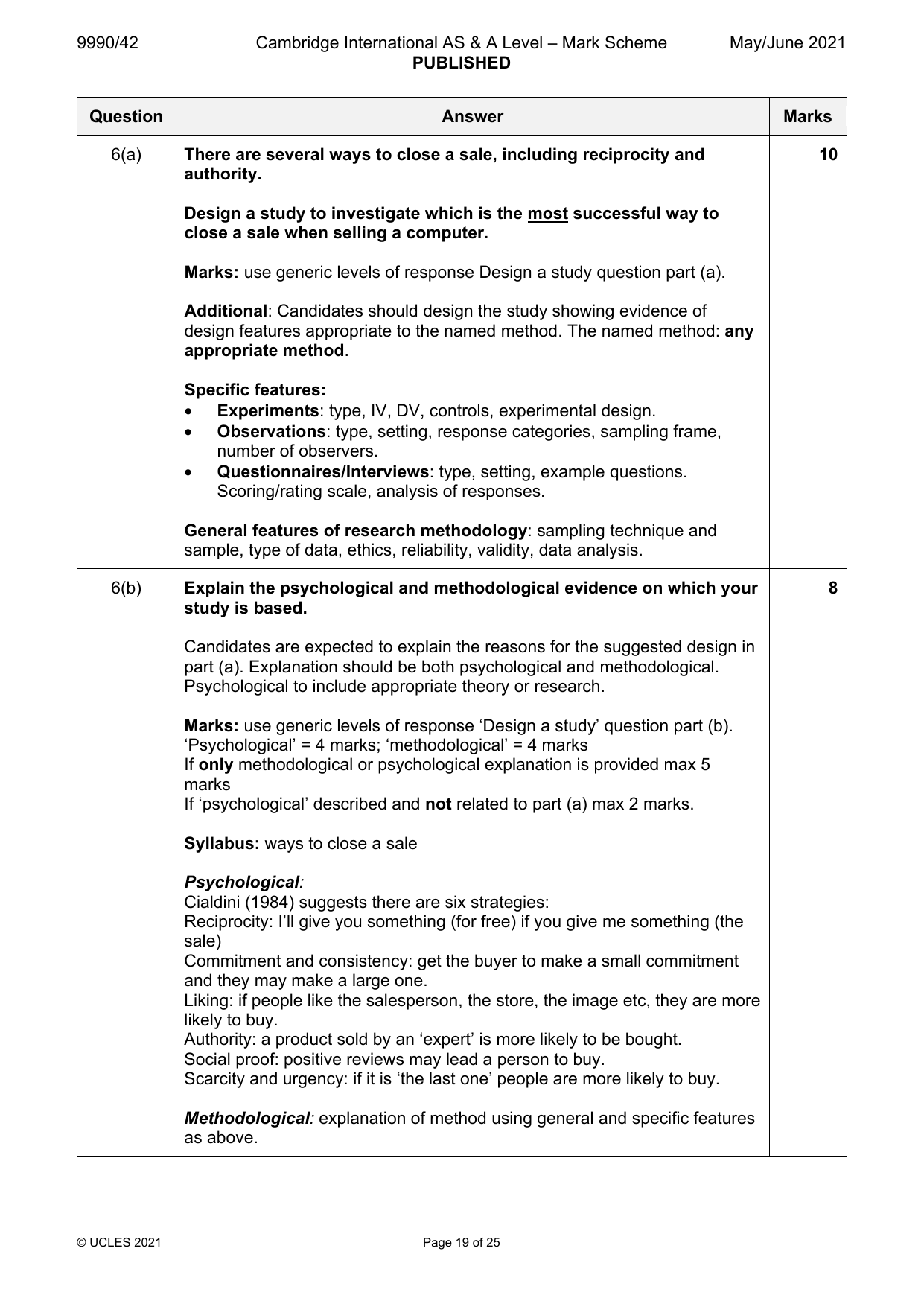 9990-2021-mj-42-q06 official mark scheme page