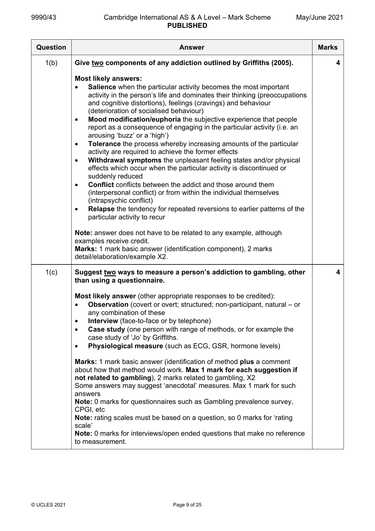 9990-2021-mj-43-q01 official mark scheme page