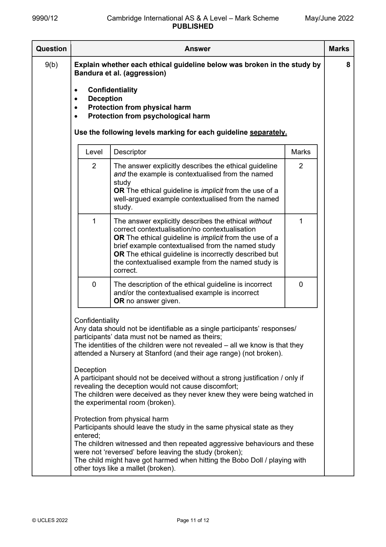 9990-2022-mj-12-q09 official mark scheme page
