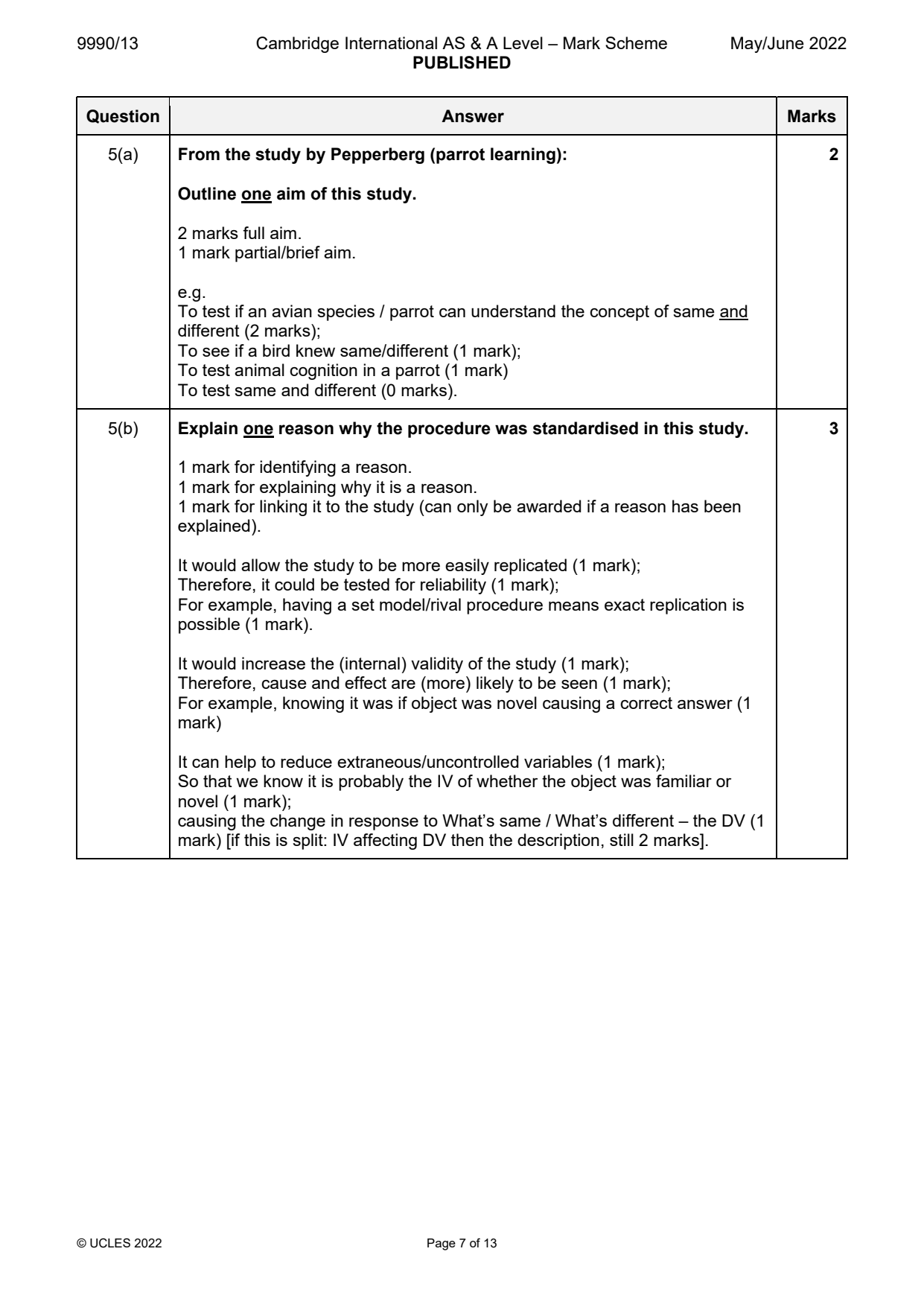 9990-2022-mj-13-q05 official mark scheme page