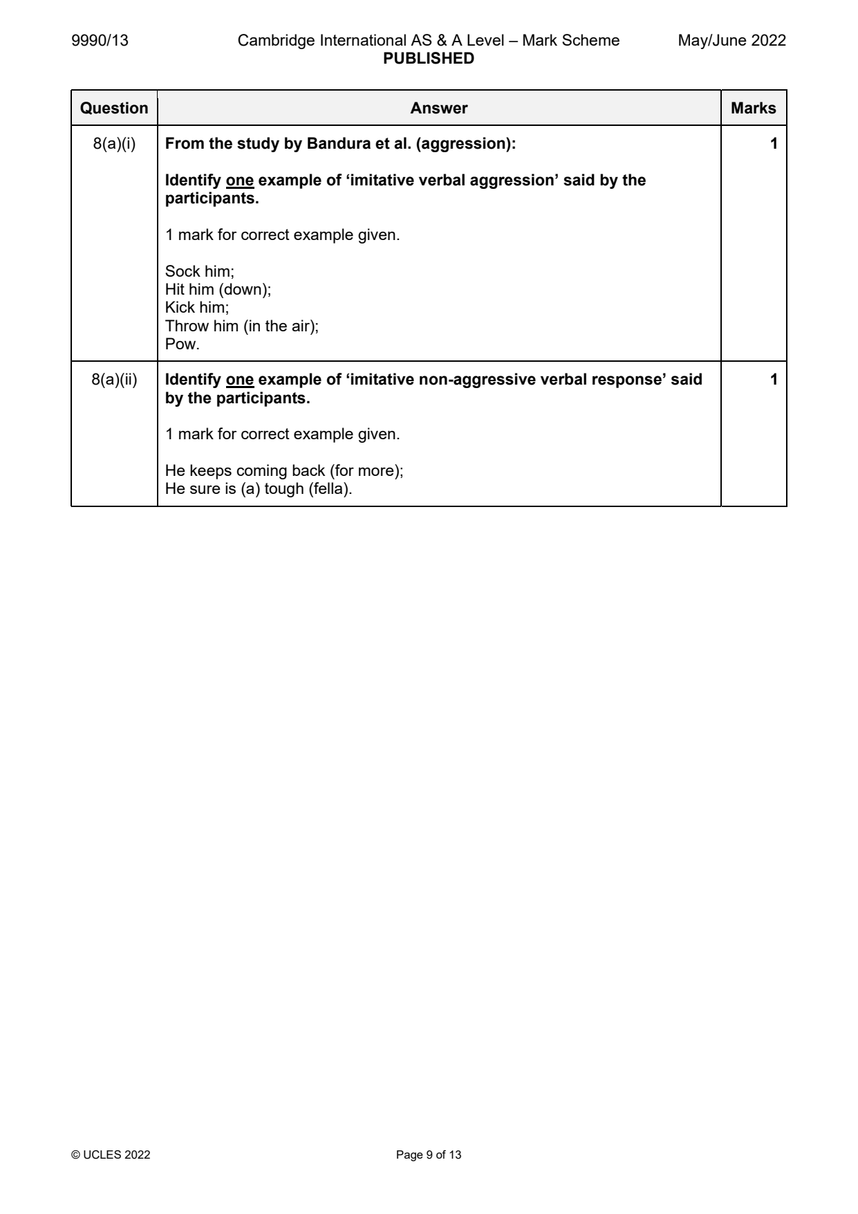 9990-2022-mj-13-q08 official mark scheme page