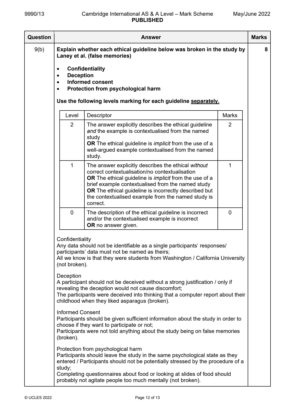 9990-2022-mj-13-q09 official mark scheme page