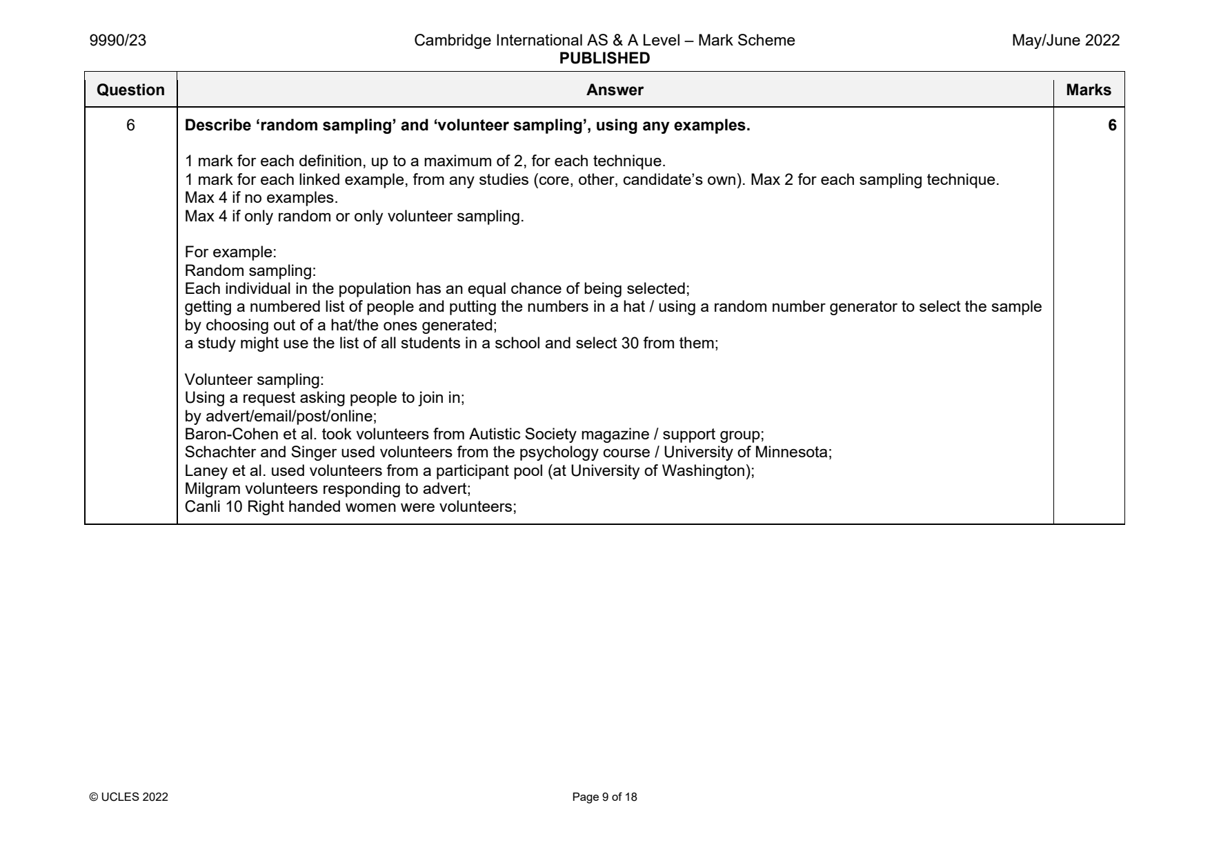 9990-2022-mj-23-q06 official mark scheme page
