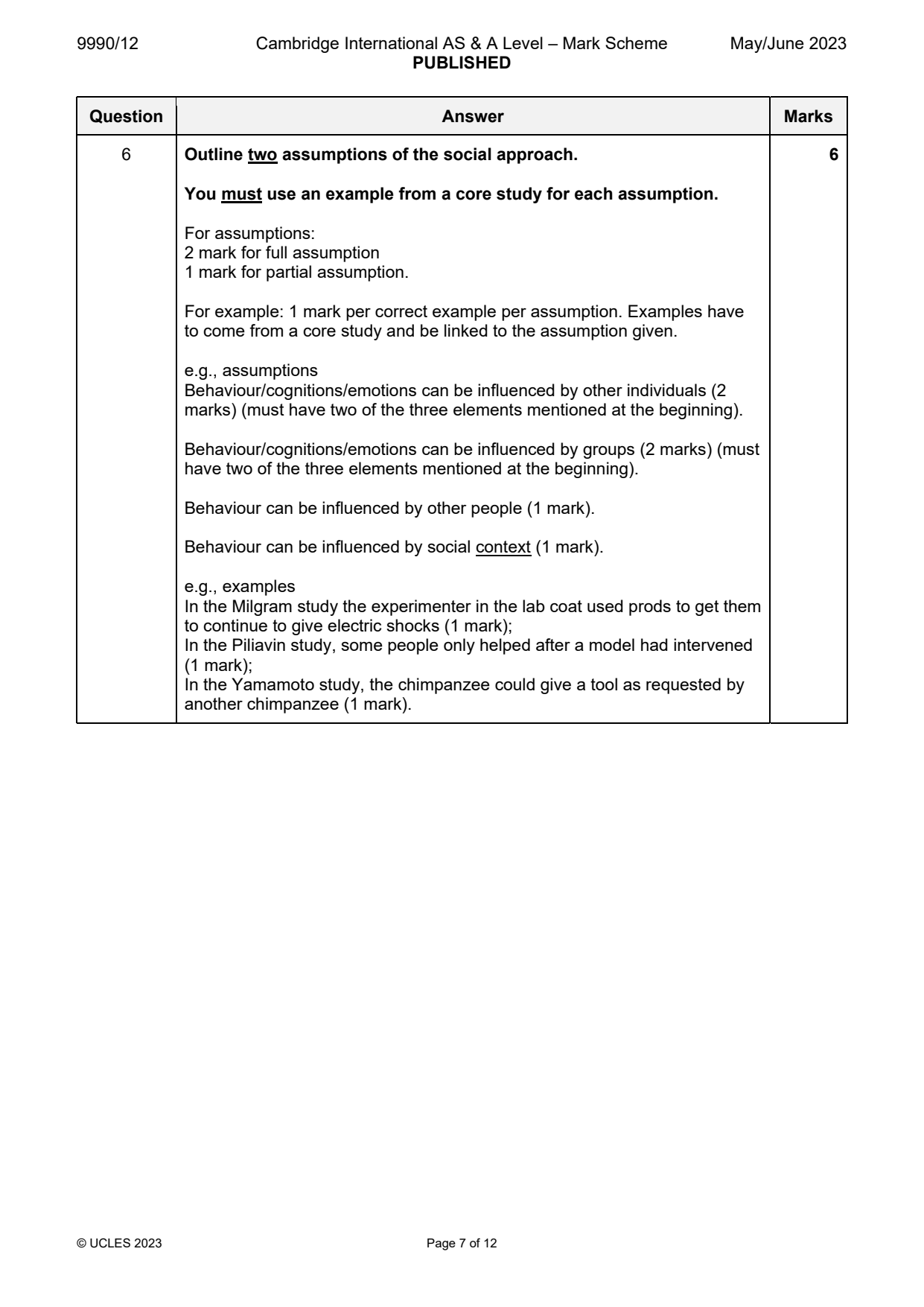 9990-2023-mj-12-q06 official mark scheme page