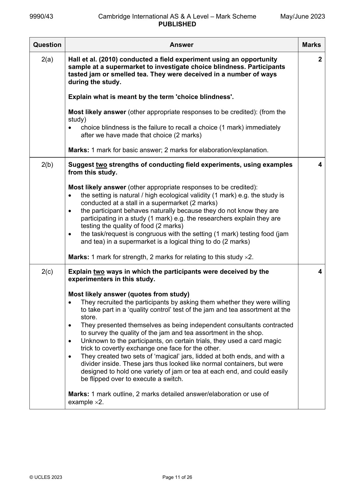 9990-2023-mj-43-q02 official mark scheme page