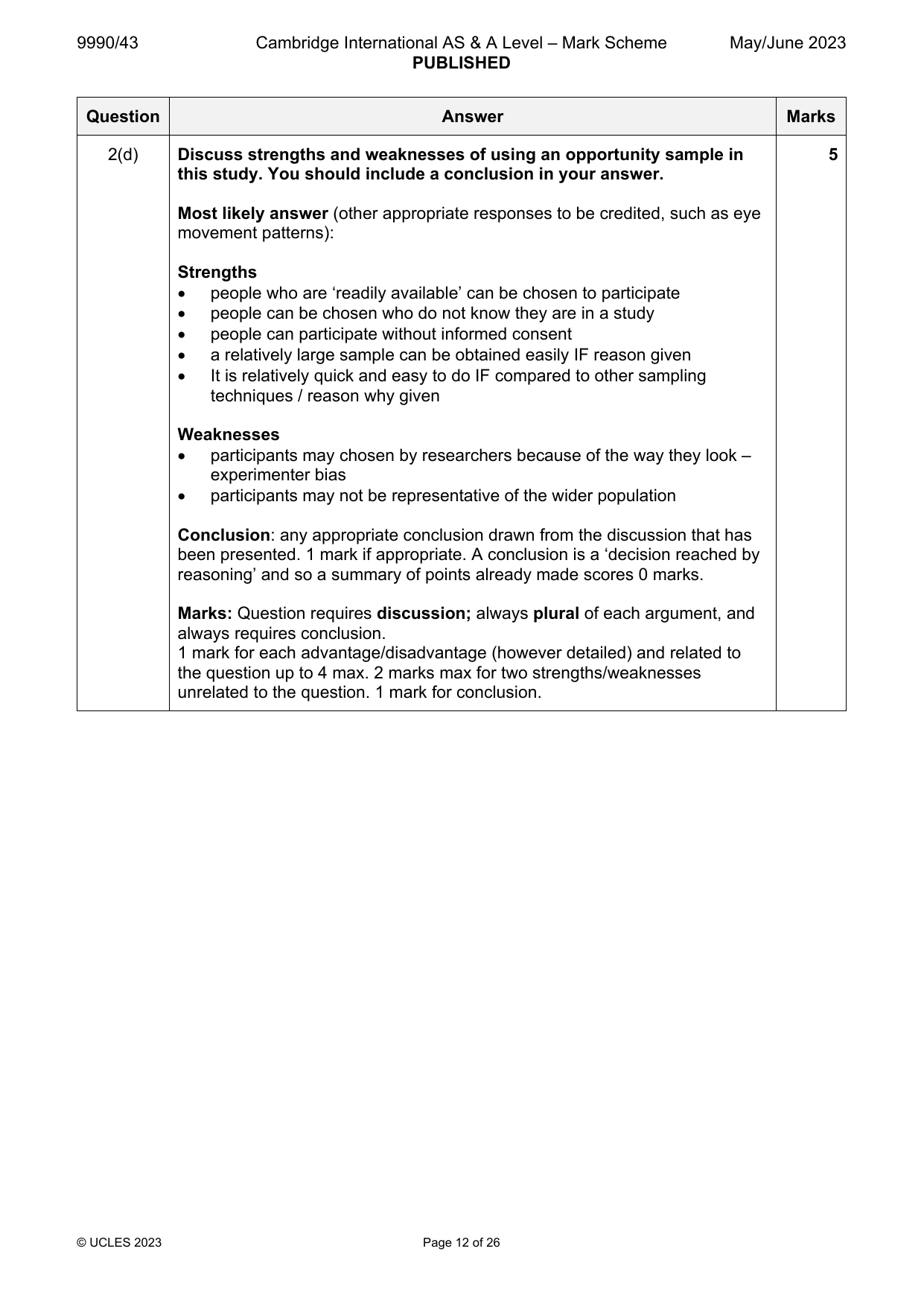 9990-2023-mj-43-q02 official mark scheme page