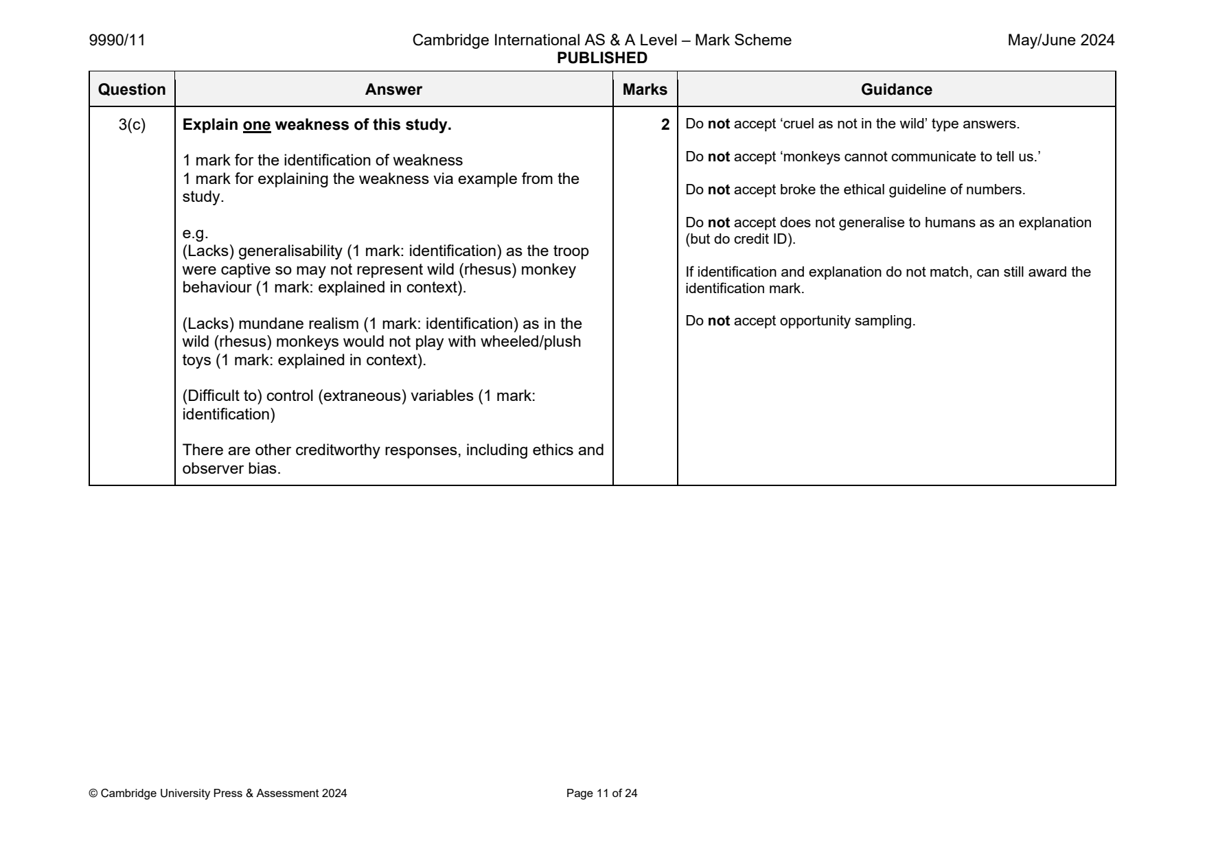 9990-2024-mj-11-q03 official mark scheme page