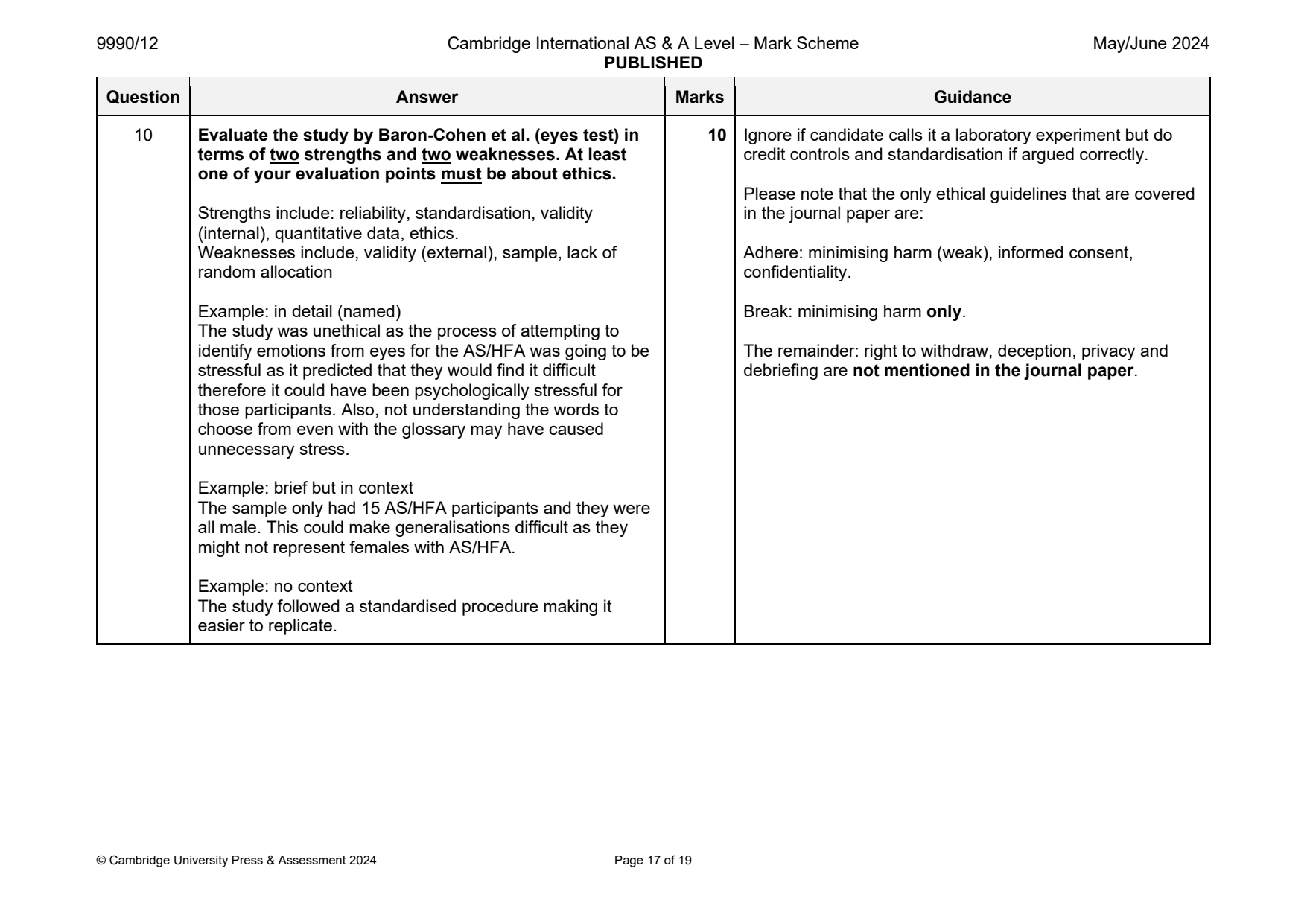 9990-2024-mj-12-q10 official mark scheme page