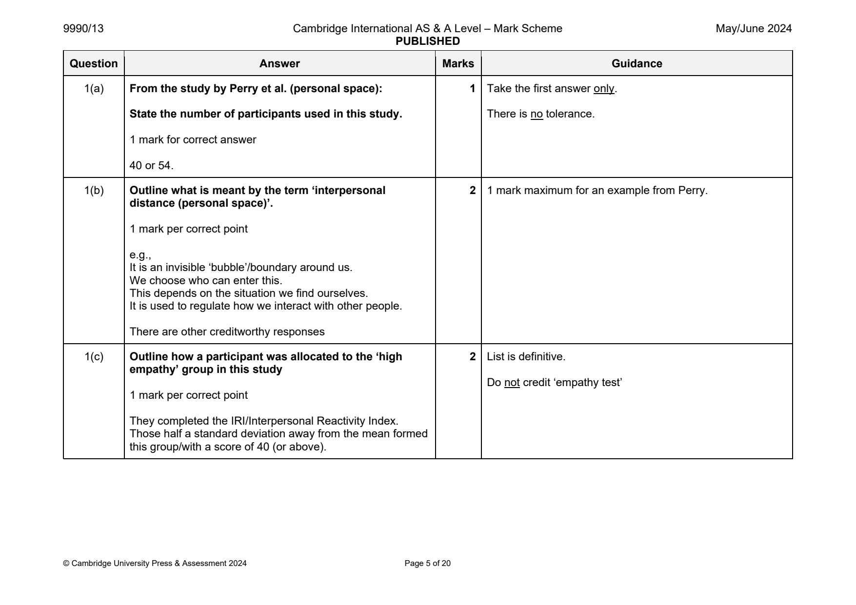 9990-2024-mj-13-q01 official mark scheme page