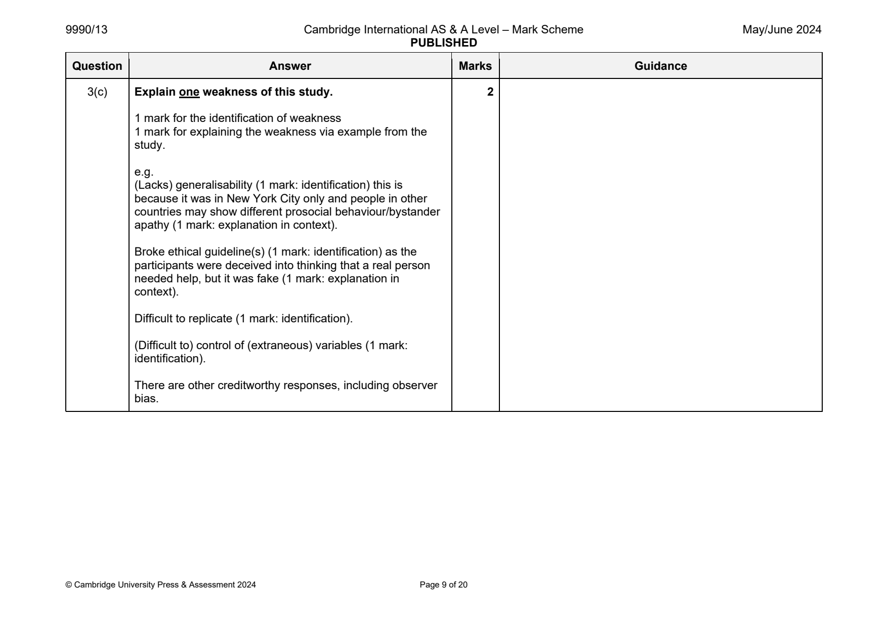 9990-2024-mj-13-q03 official mark scheme page