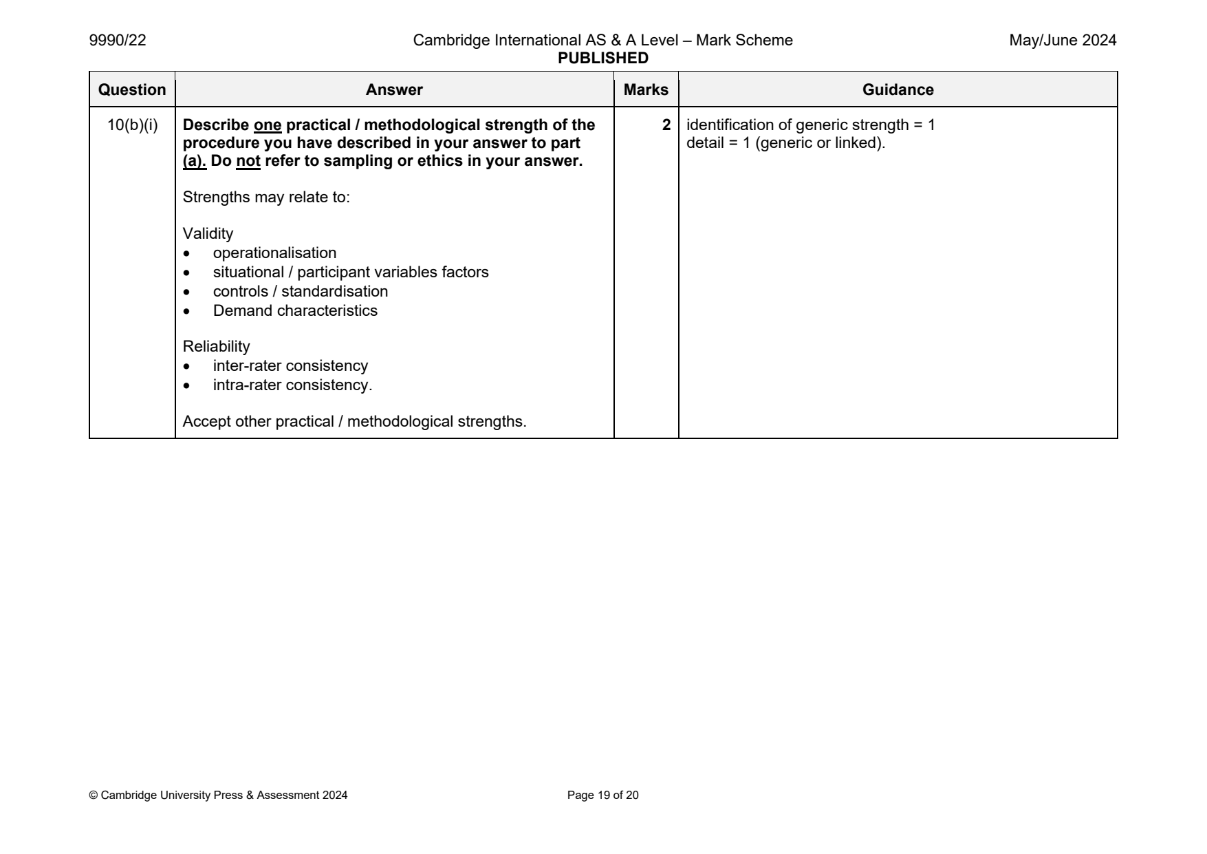 9990-2024-mj-22-q10 official mark scheme page