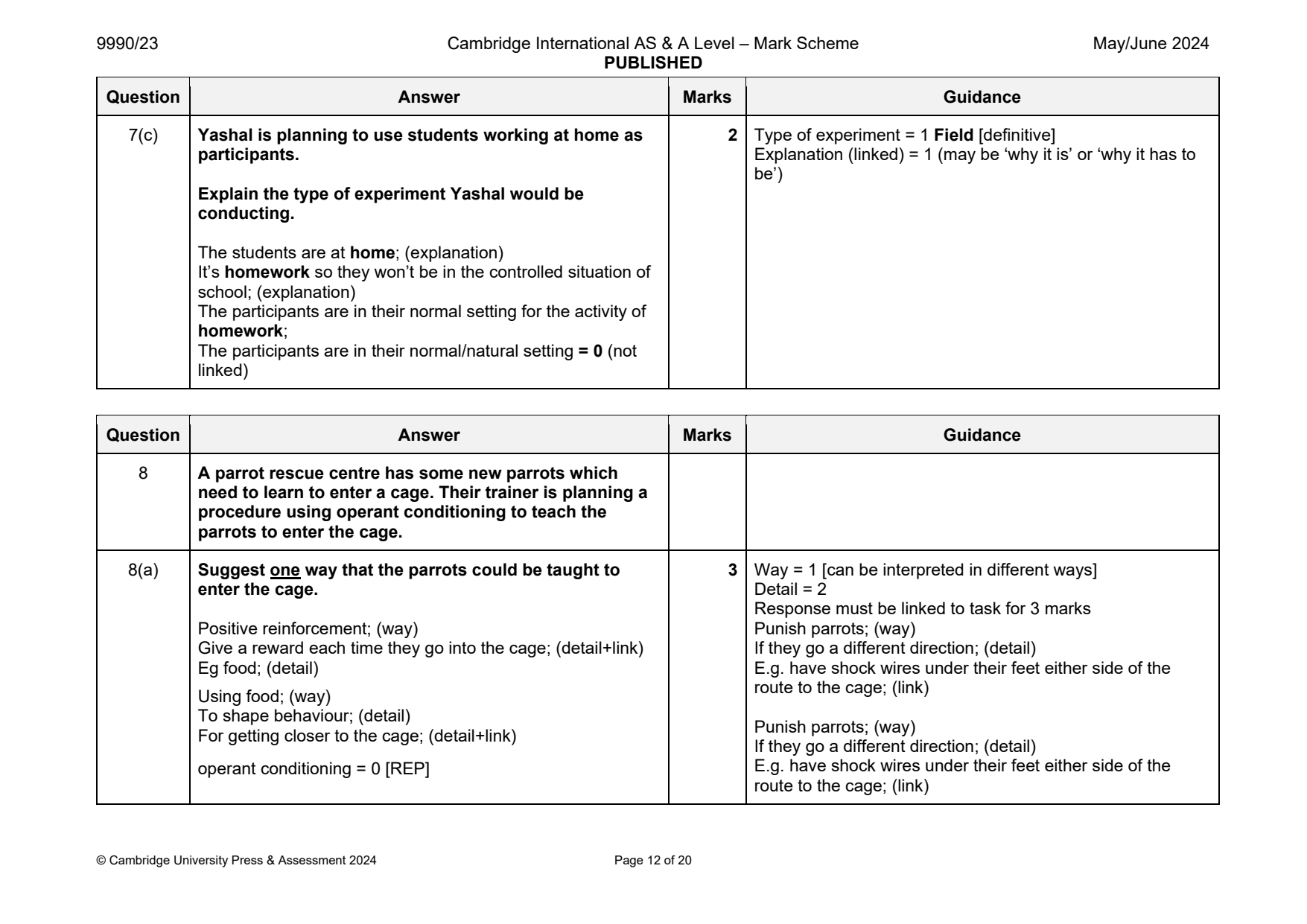 9990-2024-mj-23-q07 official mark scheme page