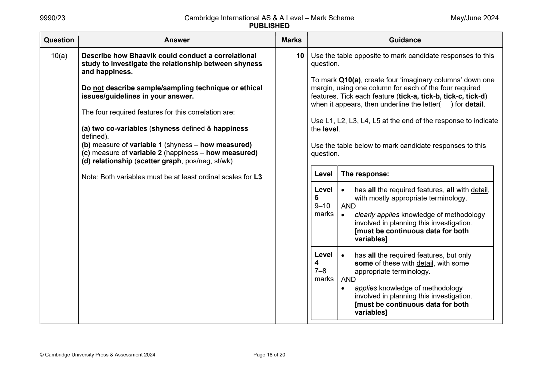 9990-2024-mj-23-q10 official mark scheme page