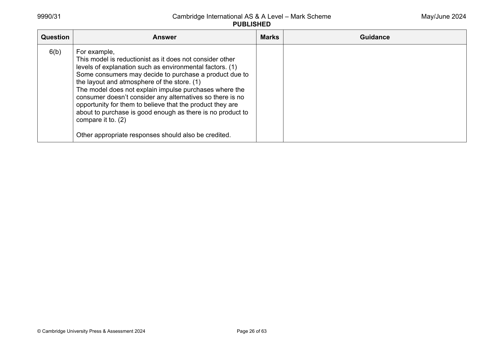 9990-2024-mj-31-q06 official mark scheme page