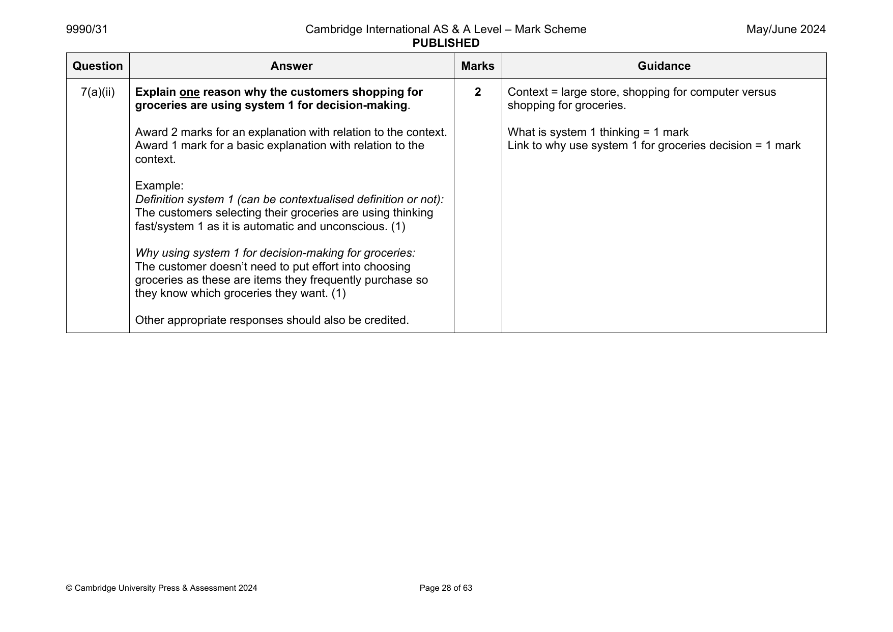 9990-2024-mj-31-q07 official mark scheme page