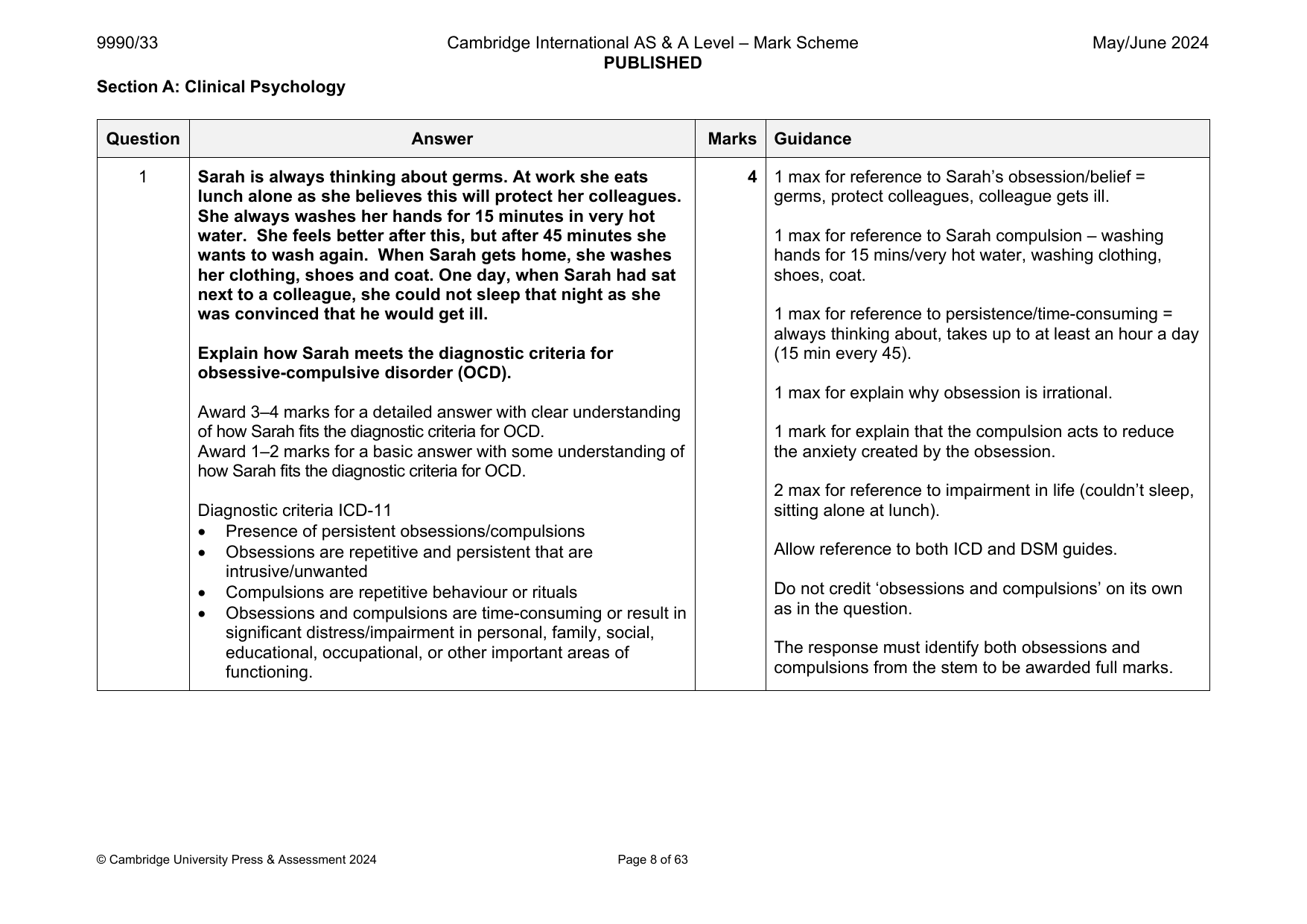 9990-2024-mj-33-q01 official mark scheme page