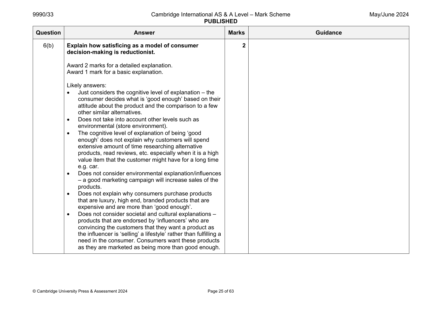 9990-2024-mj-33-q06 official mark scheme page