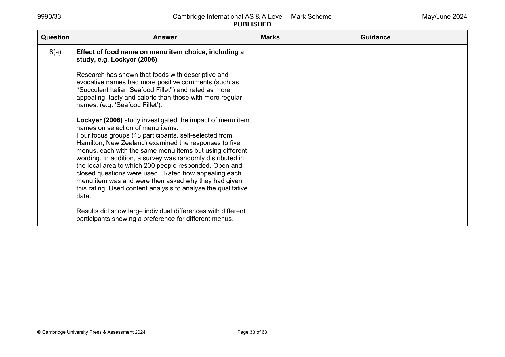 9990-2024-mj-33-q08 official mark scheme page