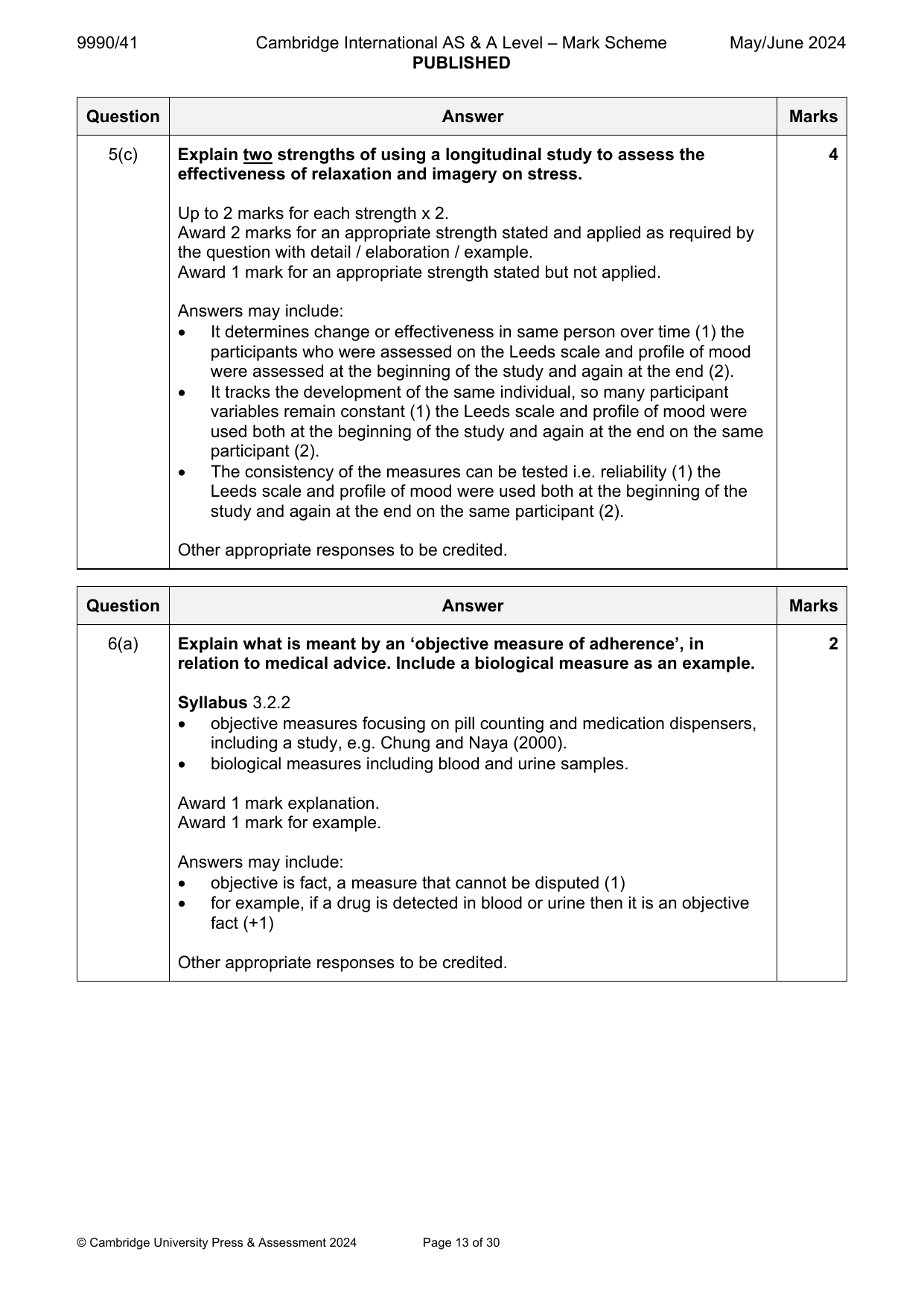 9990-2024-mj-41-q06 official mark scheme page