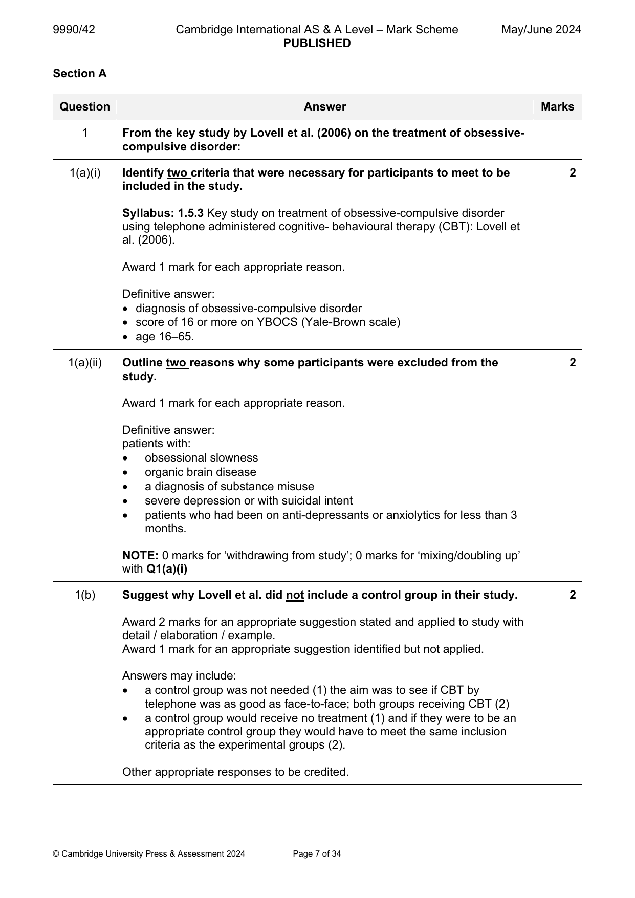 9990-2024-mj-42-q01 official mark scheme page