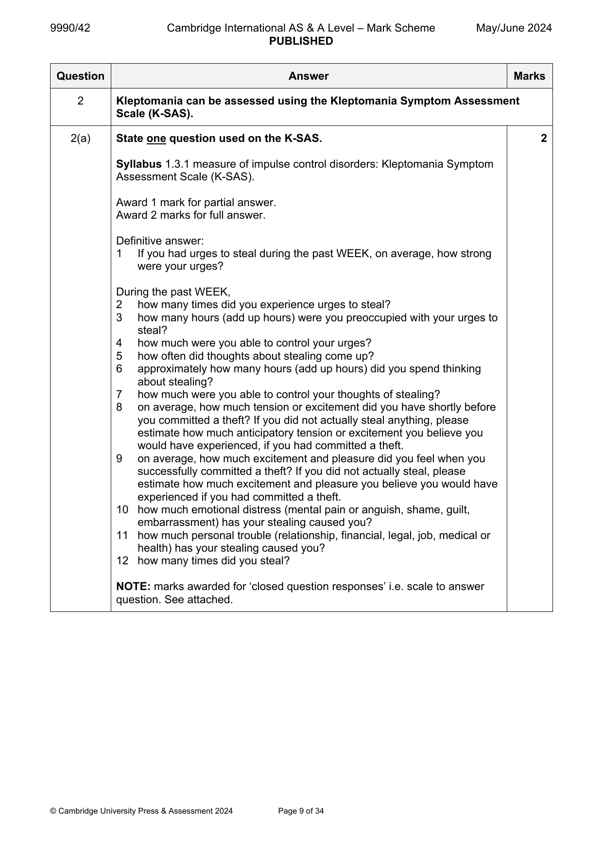 9990-2024-mj-42-q02 official mark scheme page
