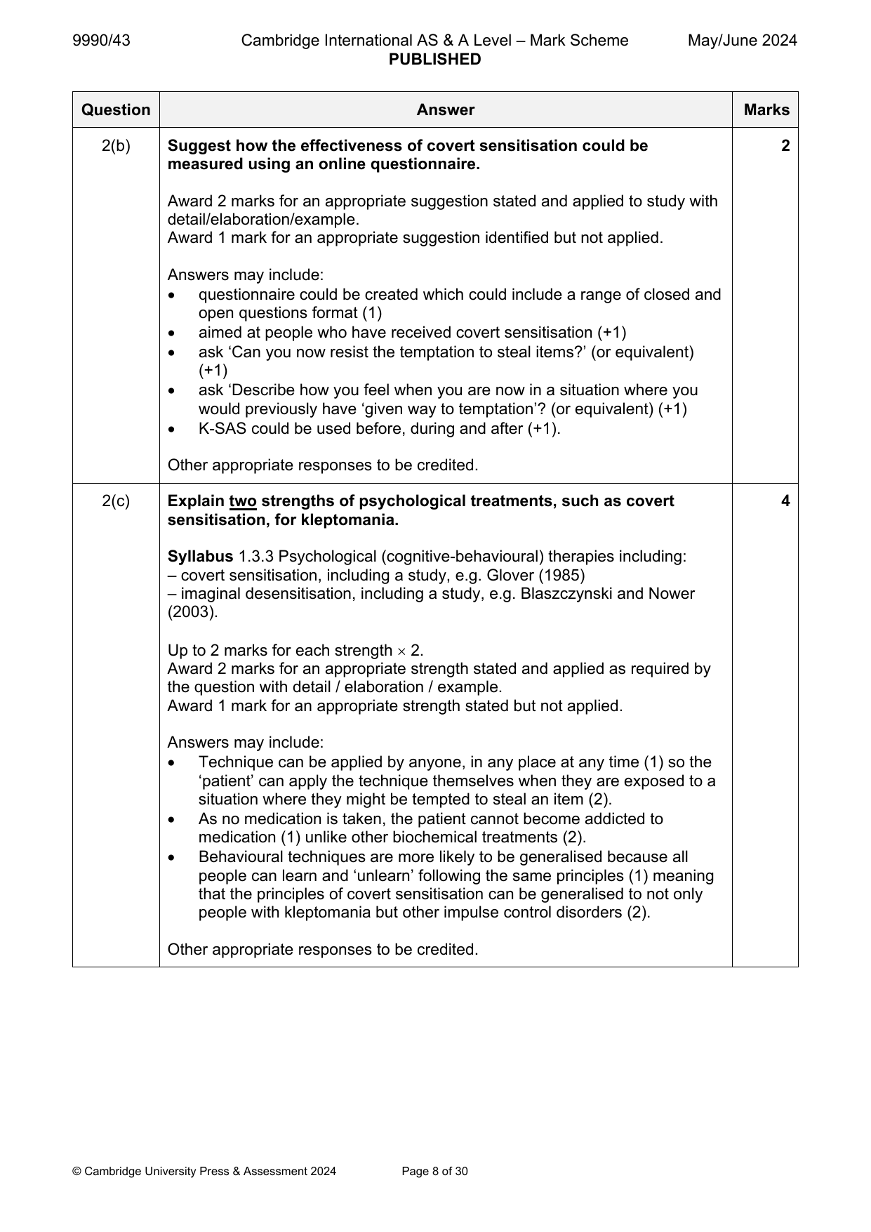 9990-2024-mj-43-q02 official mark scheme page
