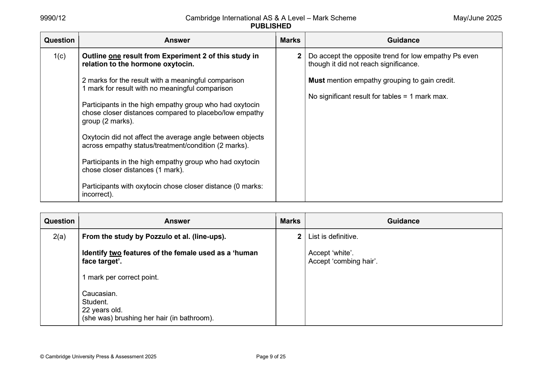 9990-2025-mj-12-q01 official mark scheme page
